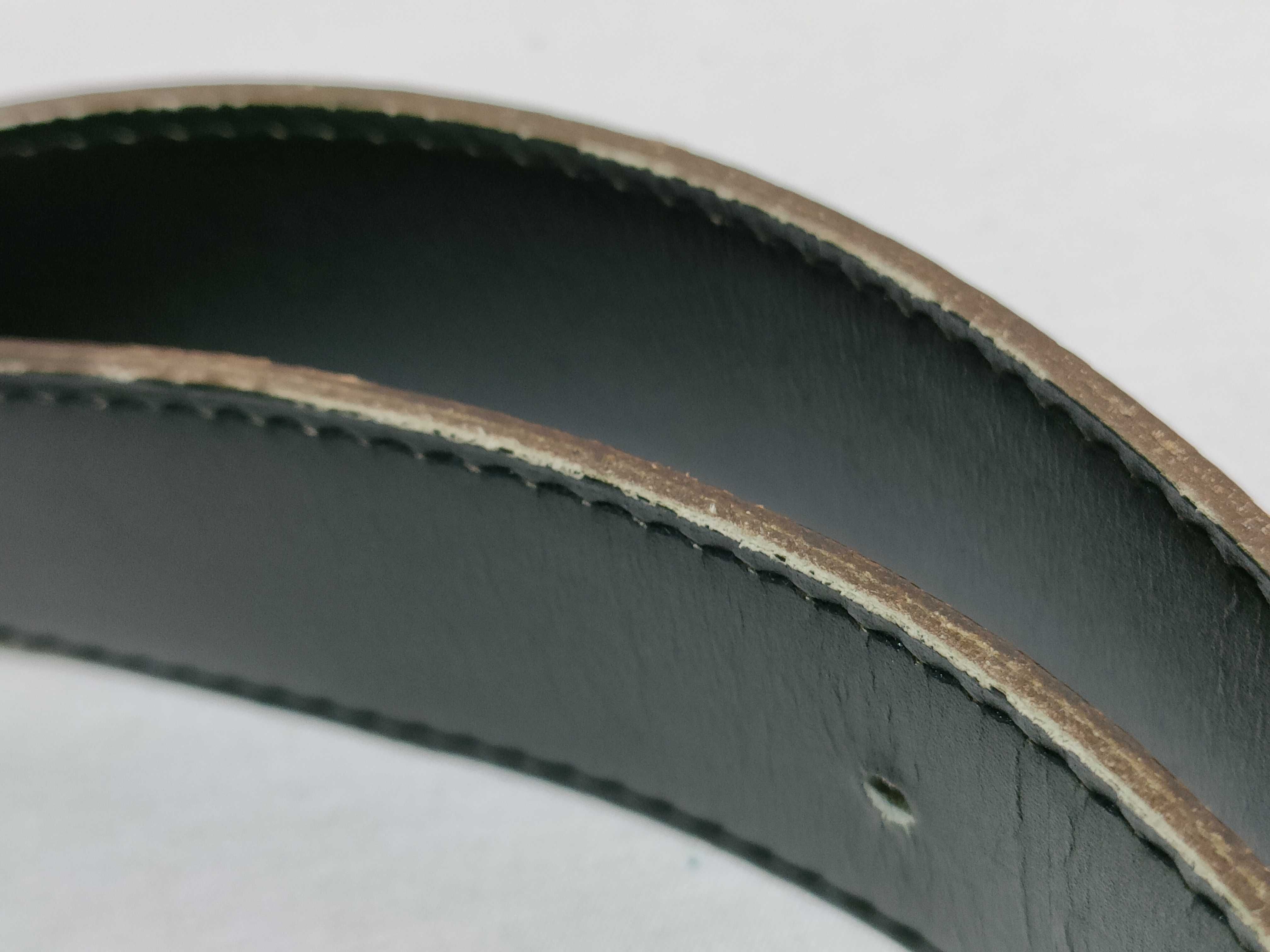 Constance Reversible Leather Belt (Brown & Black) — view 10