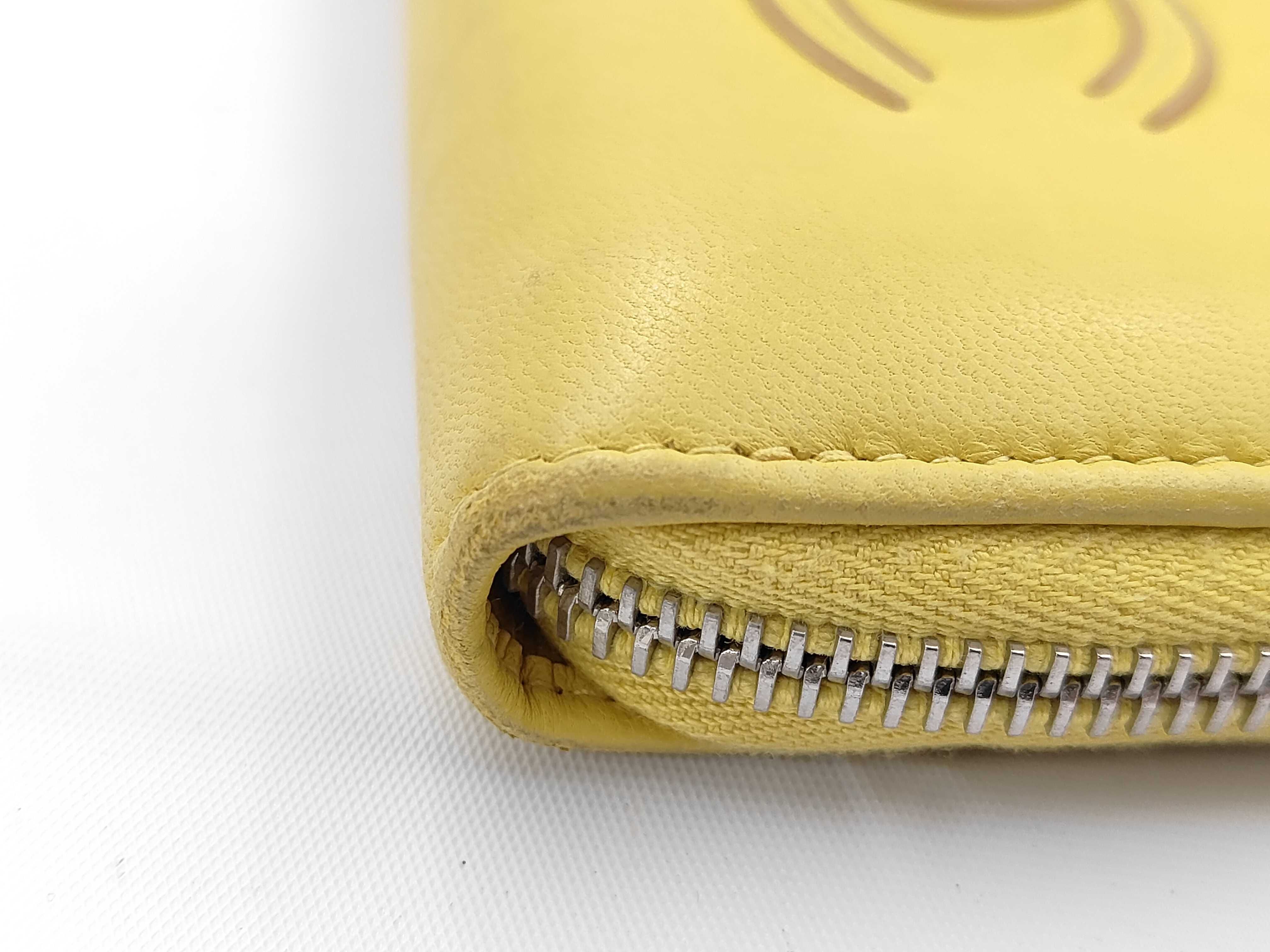 Card Case Yellow Coin Purse — view 3