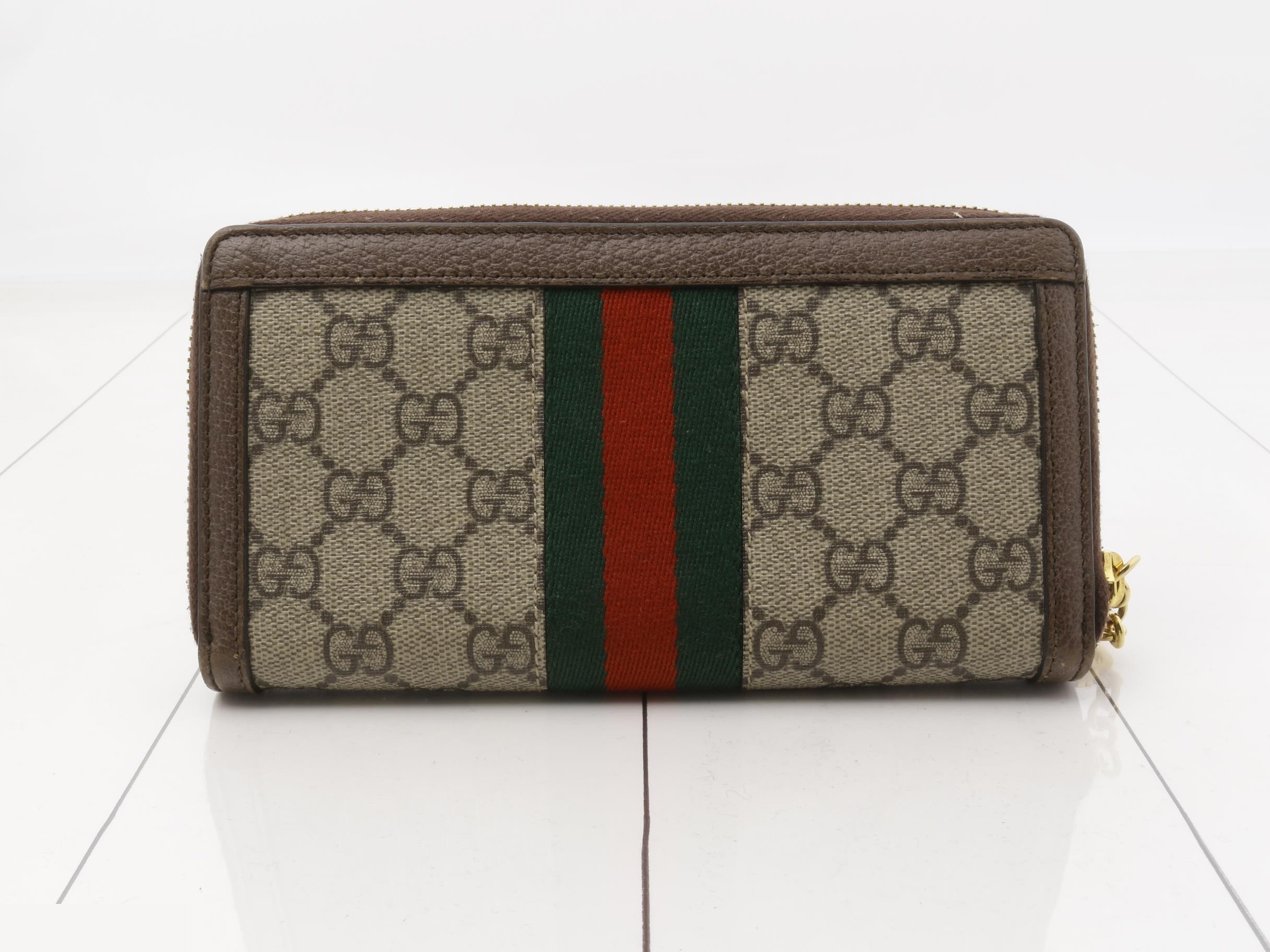 Ophidia Long Wallet, Around Zip, 523154, 1147 — view 2