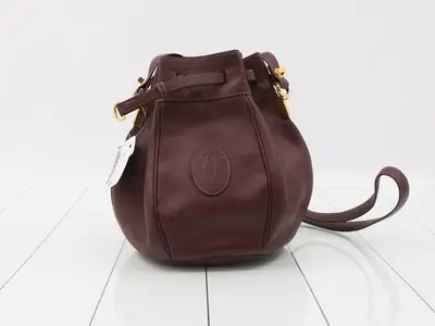 shoulder bag, Bordeaux