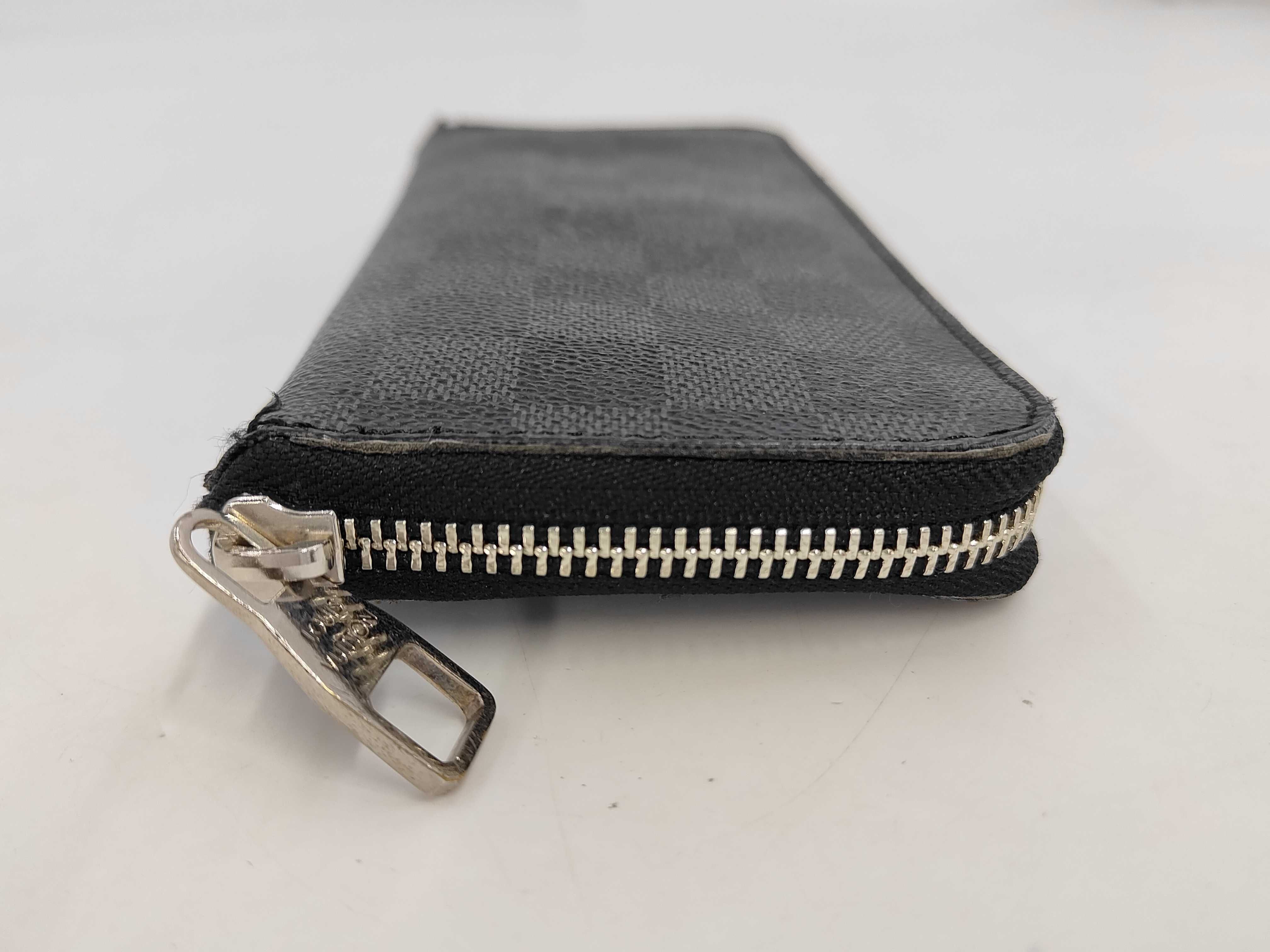 Damier Graphite Zippy Wallet Vertical Long Wallet — view 6