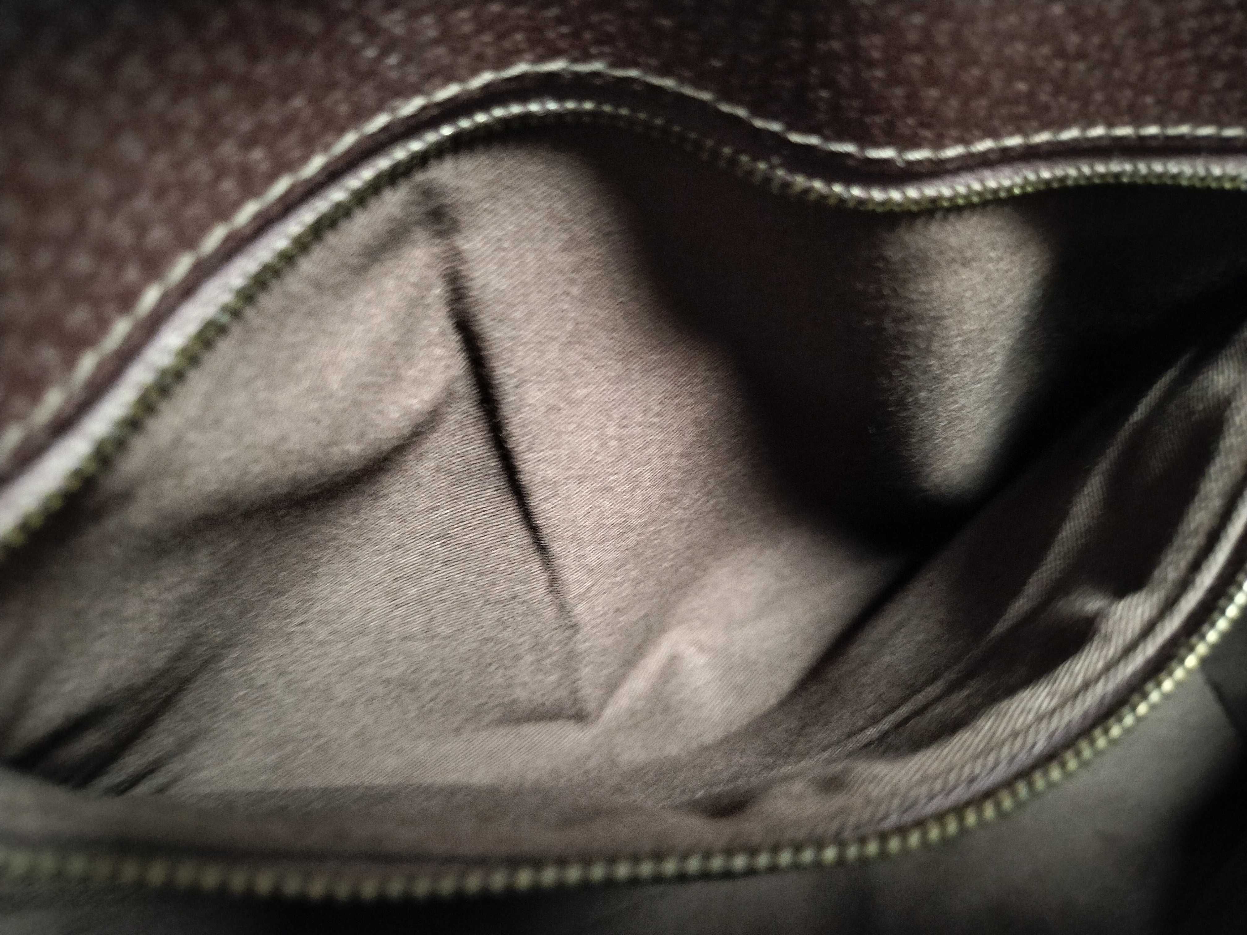 GG Canvas Tote Bag, Canvas Belt Leather GG Tote Bag — view 10