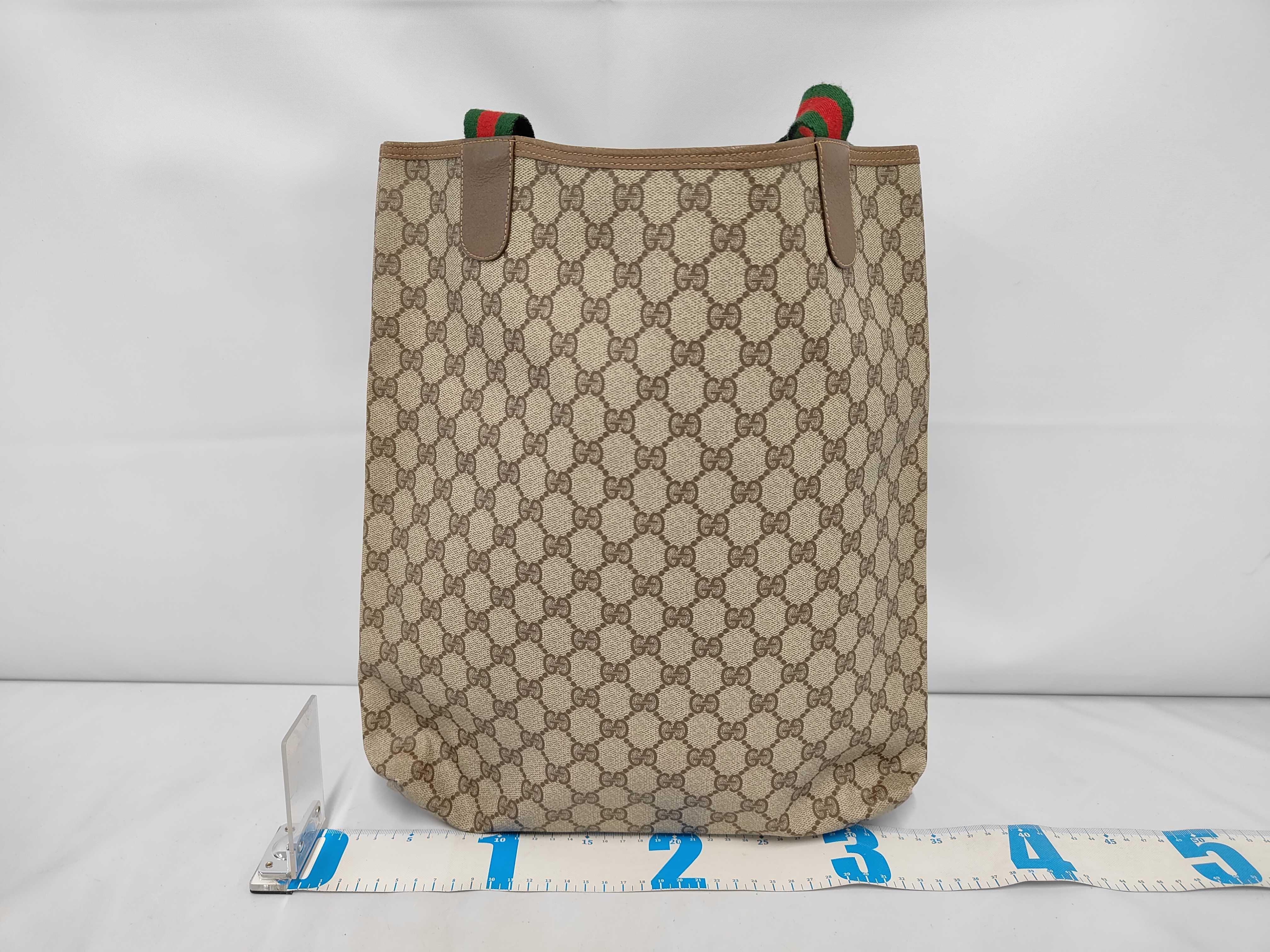 GG Supreme Sherry Line 39 02 003 Leather Tote Bag — view 2