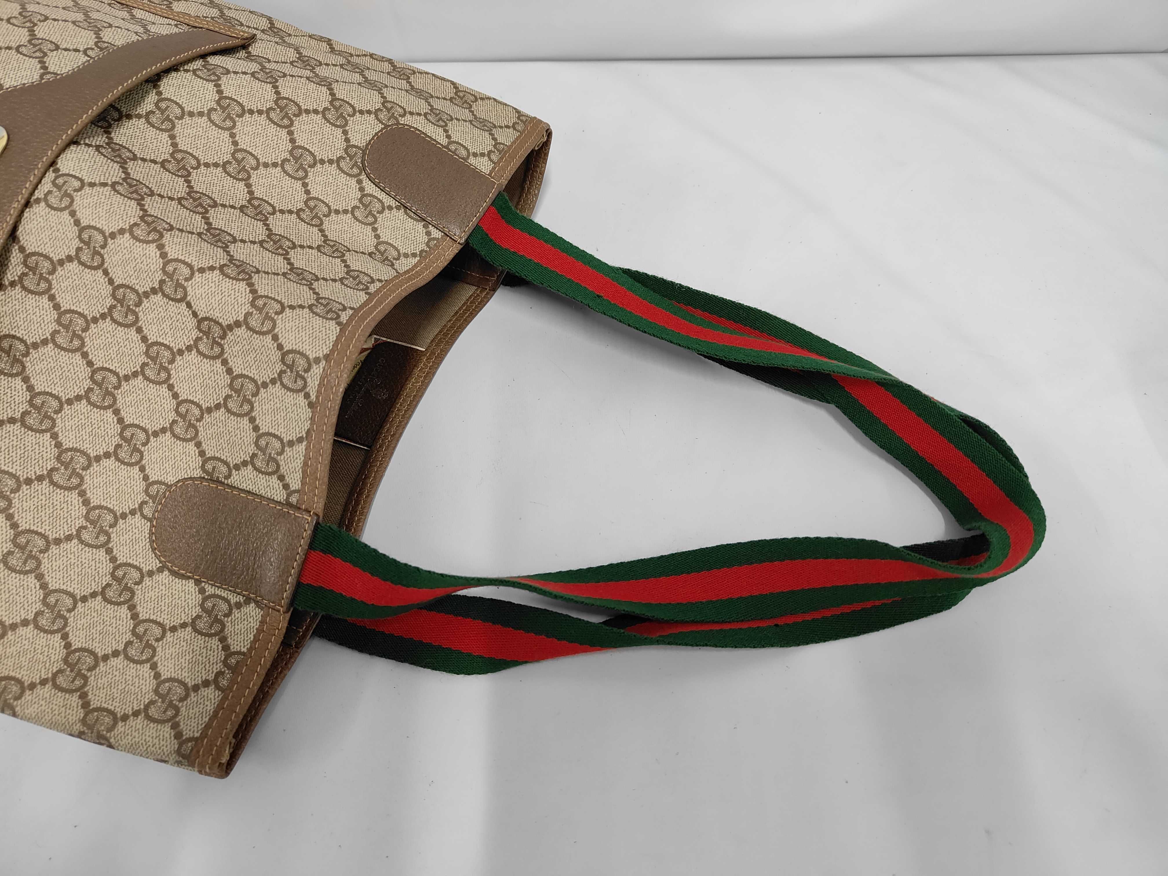 GG Supreme Sherry Line 39 02 003 Leather Tote Bag — view 5