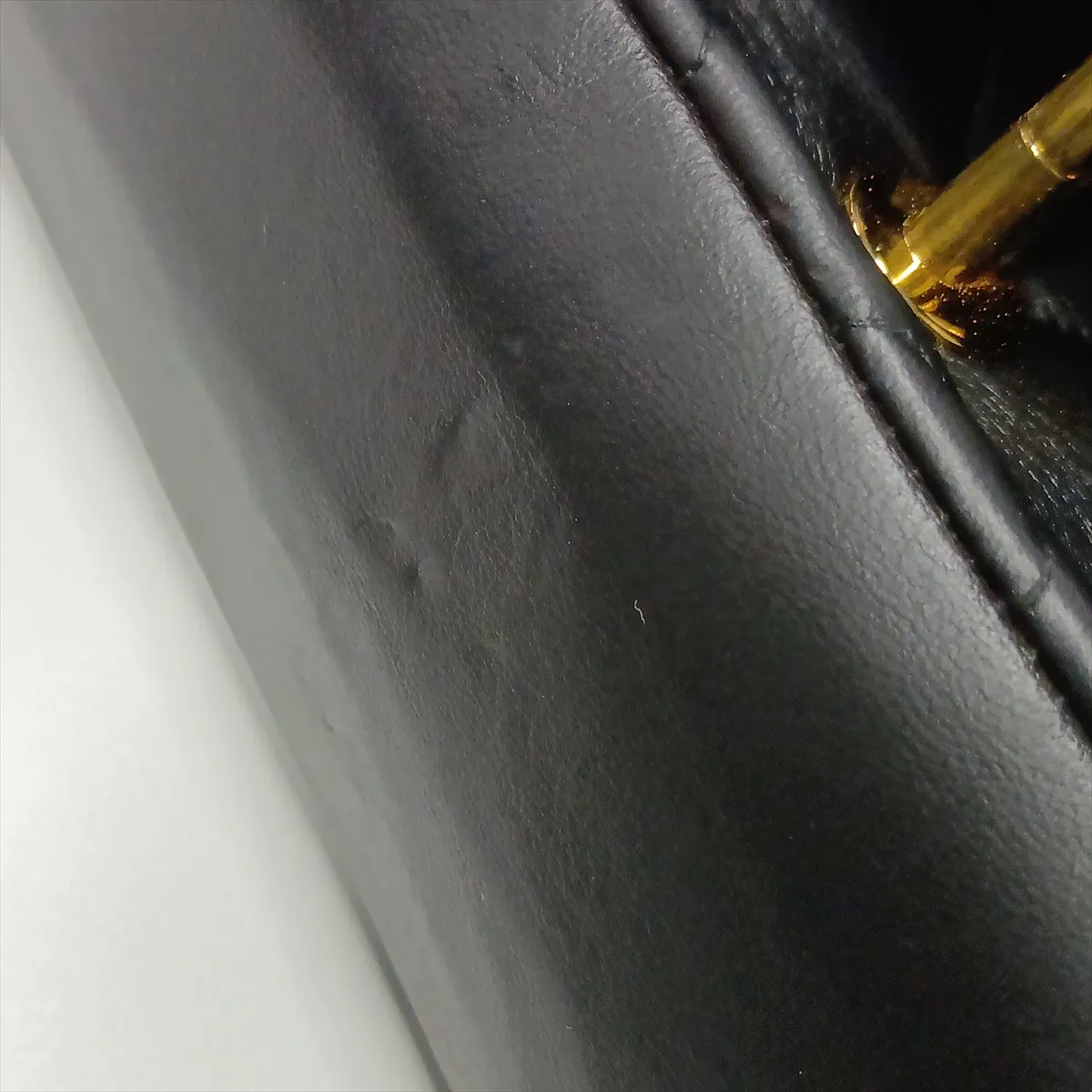 Matelassé Lambskin Single Flap Single Chain Bag, Diana Flap, Black with Gold Hardware, 3728621, Series 3 — view 14