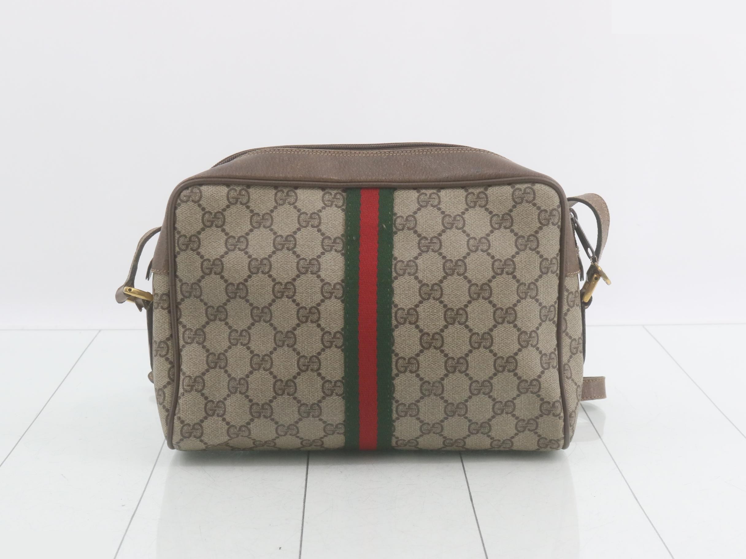 GG Supreme Sherry Line Shoulder Bag — view 2