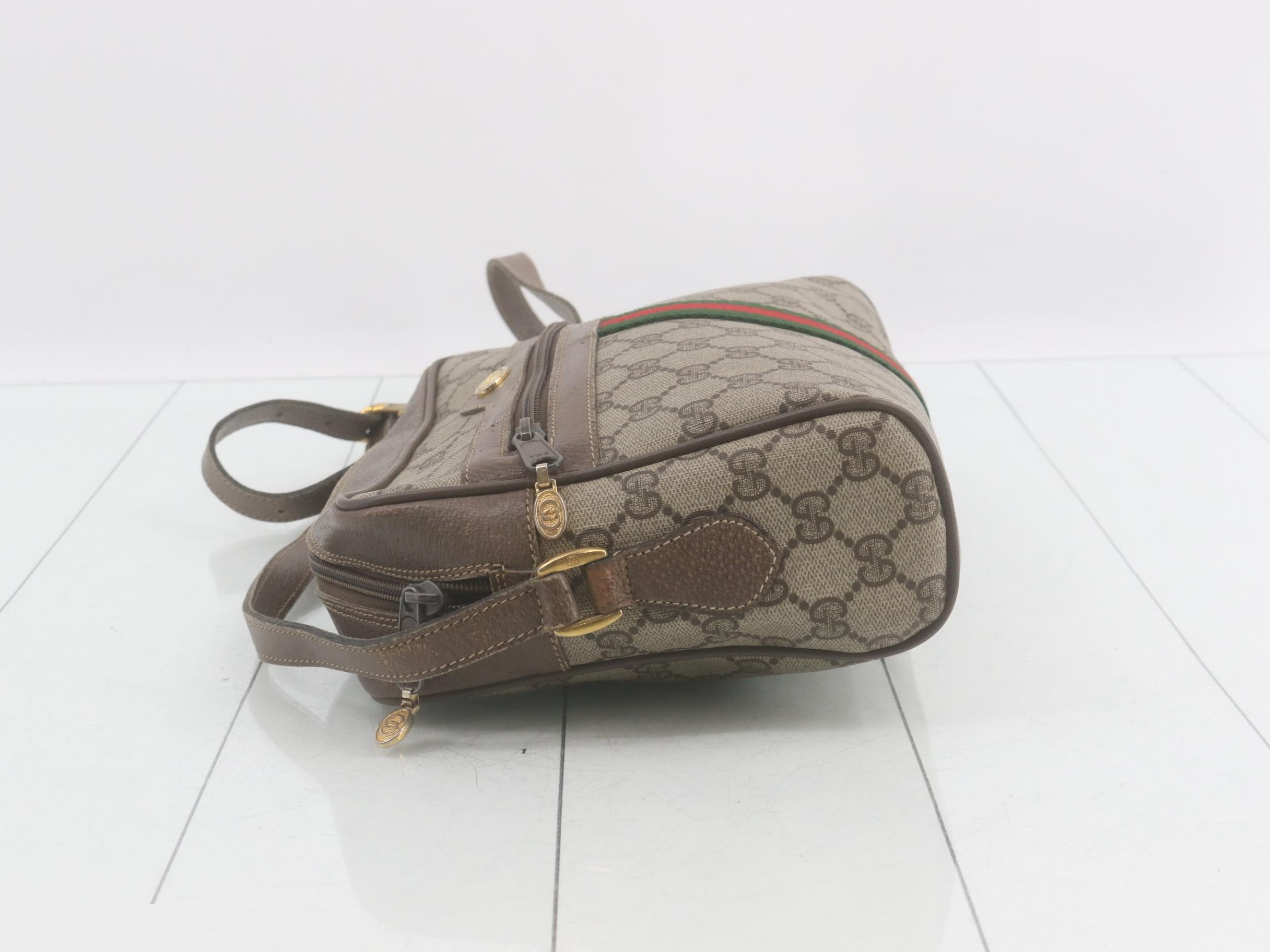 GG Supreme Sherry Line Shoulder Bag — view 4