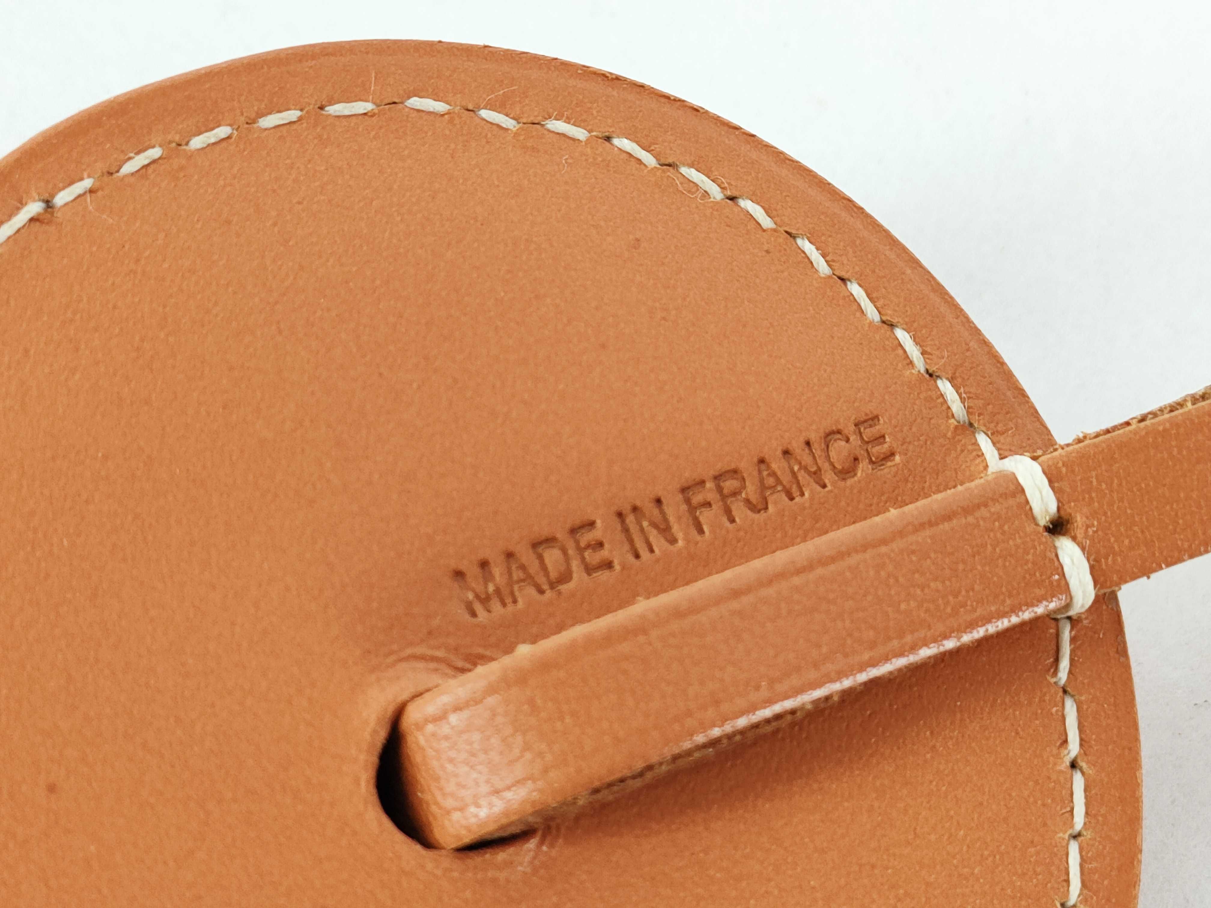 Paddock Flot Charm, Blue x Light Brown, Hermes Charm — view 3