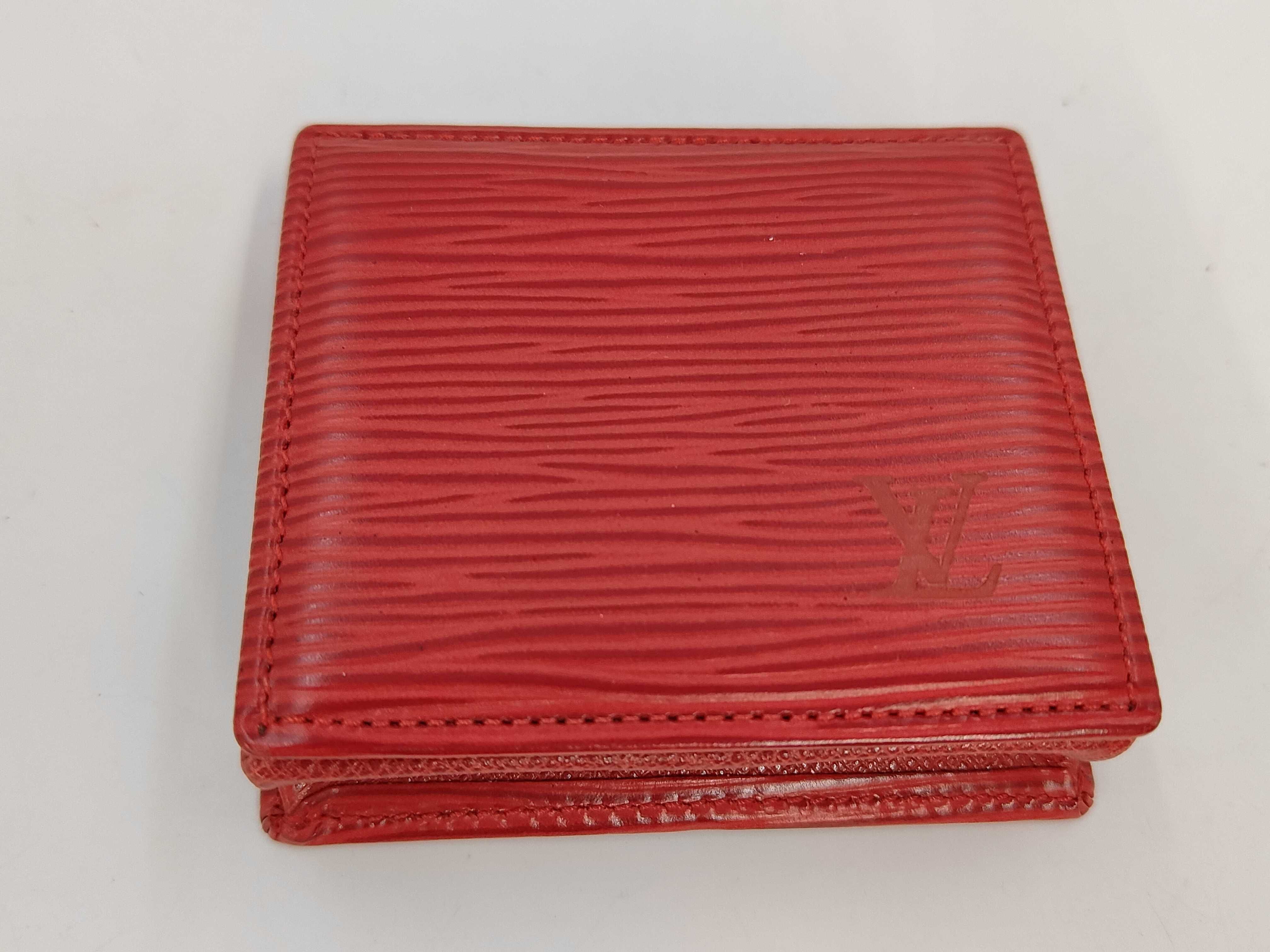 Epi Louis Vuitton Epi Portemonnaie Poit Coin Case