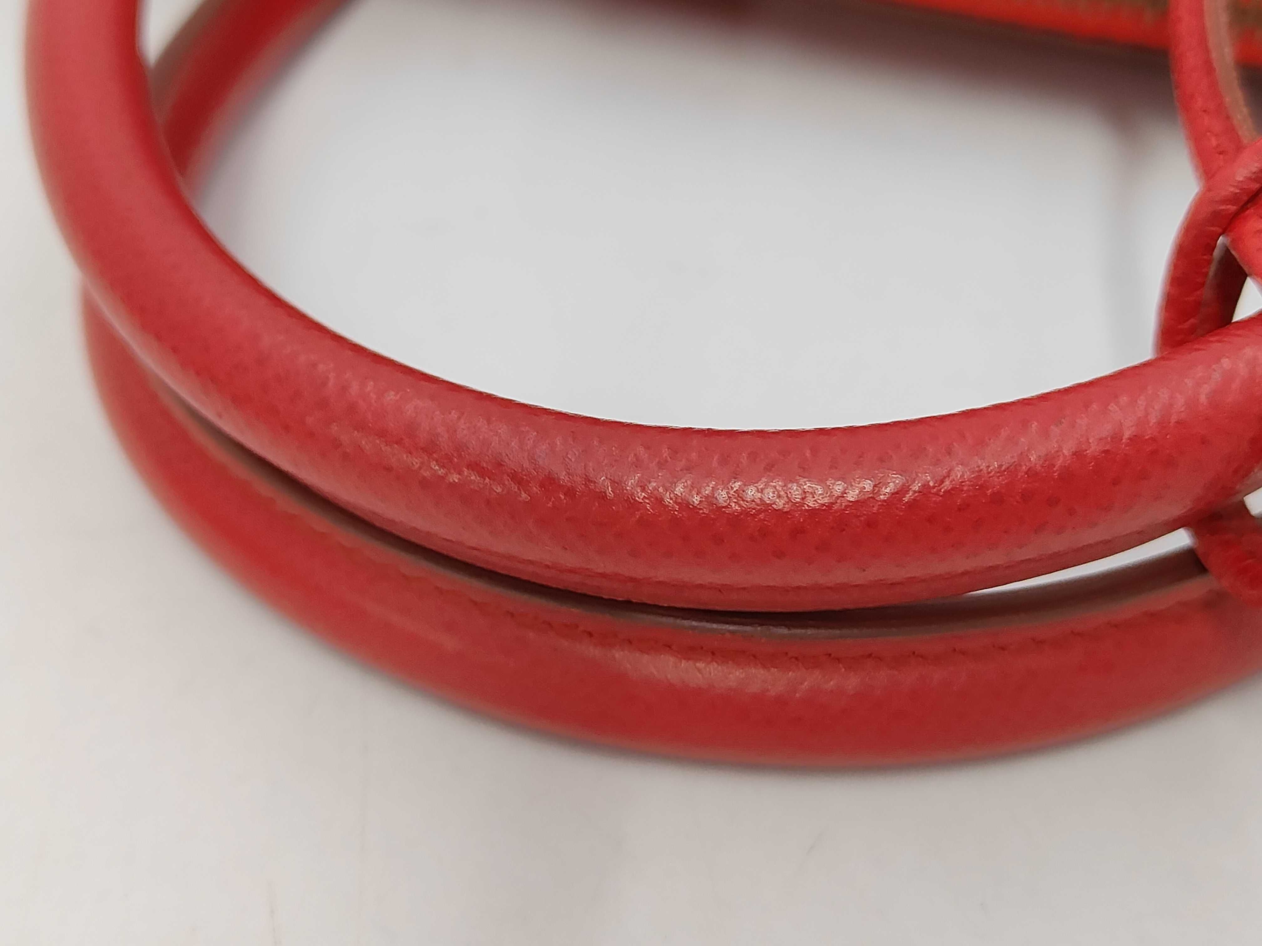 Bolide 35 Red, Stamped Z, with Strap, Handbag — view 5