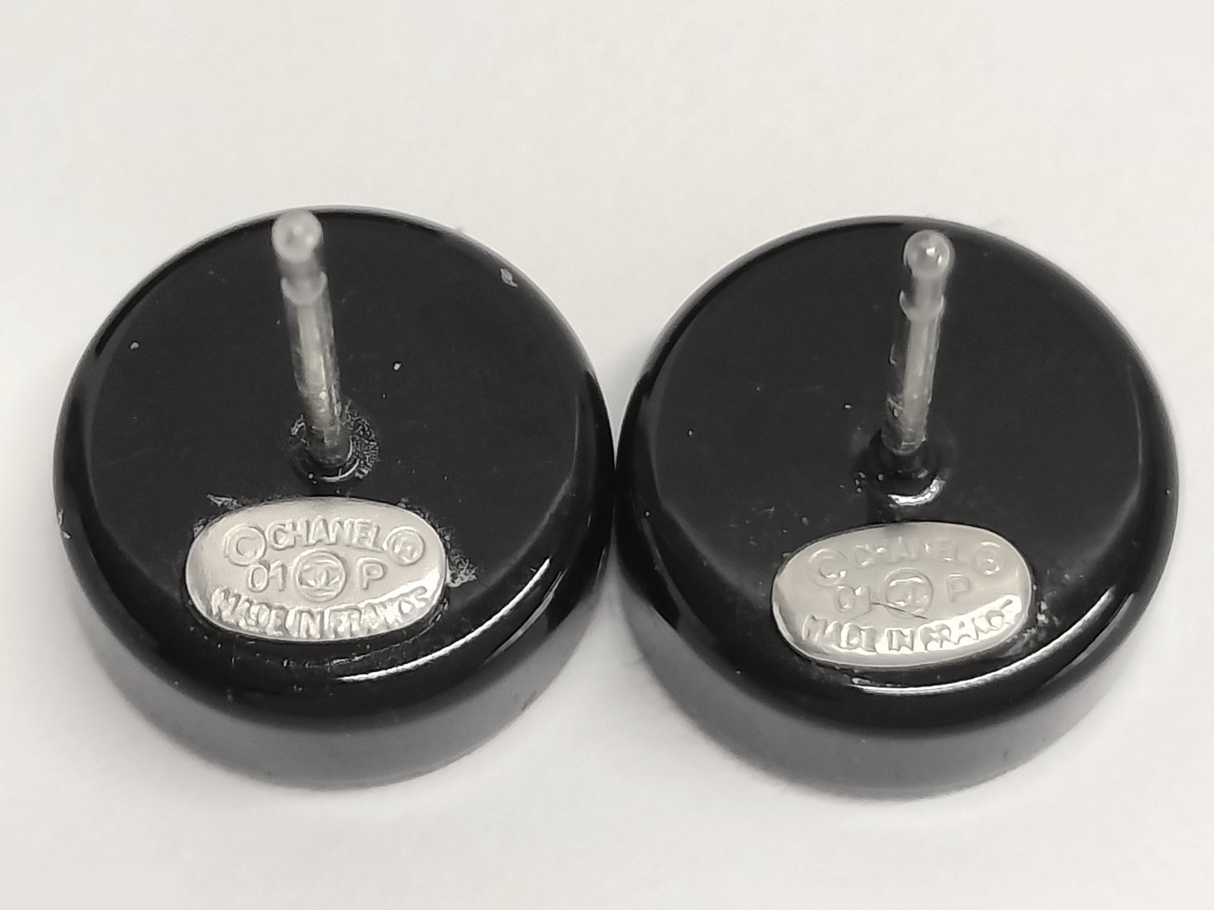 Coco Mirror Black Earrings — view 3