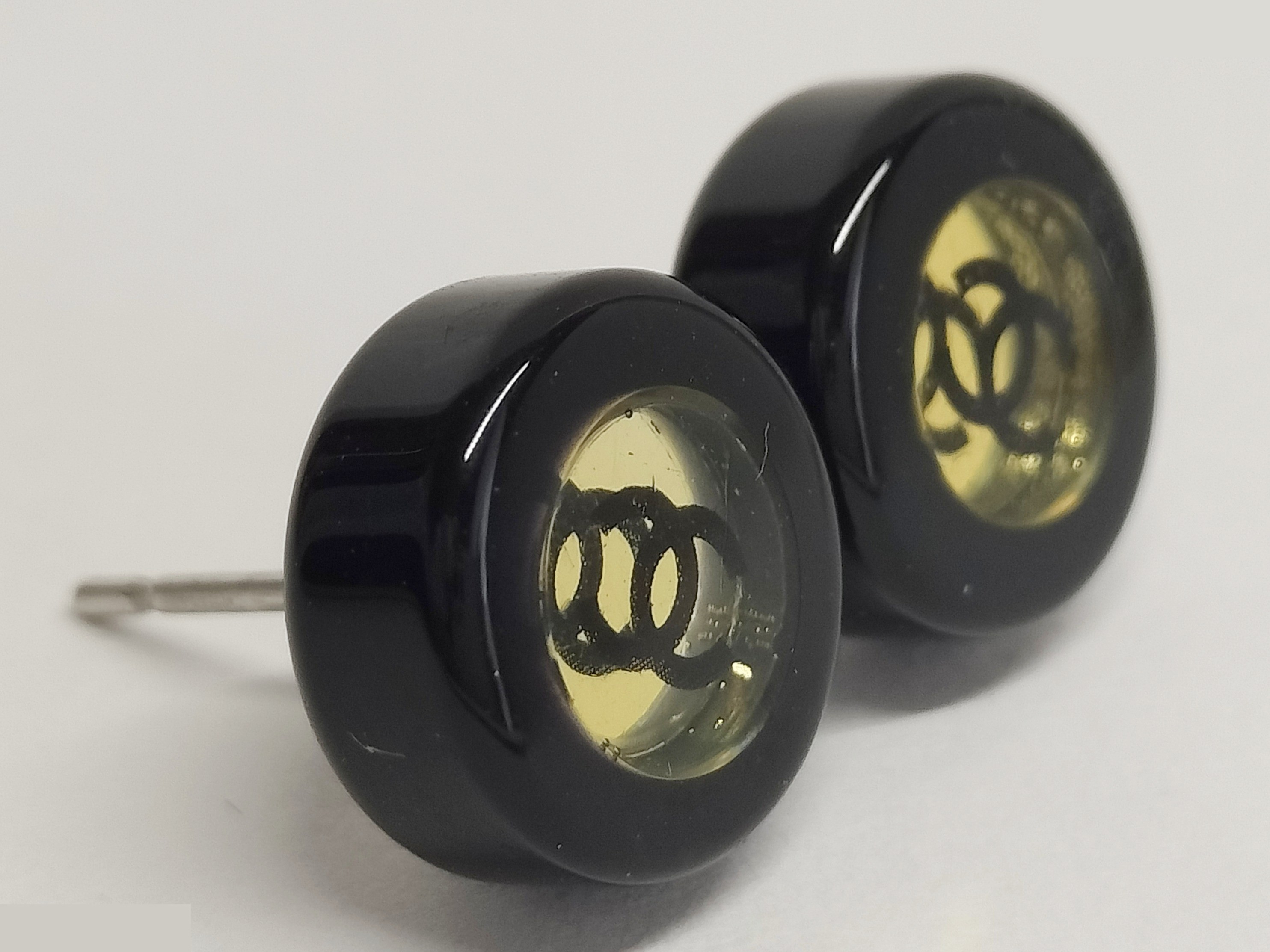 Coco Mirror Black Earrings — view 5