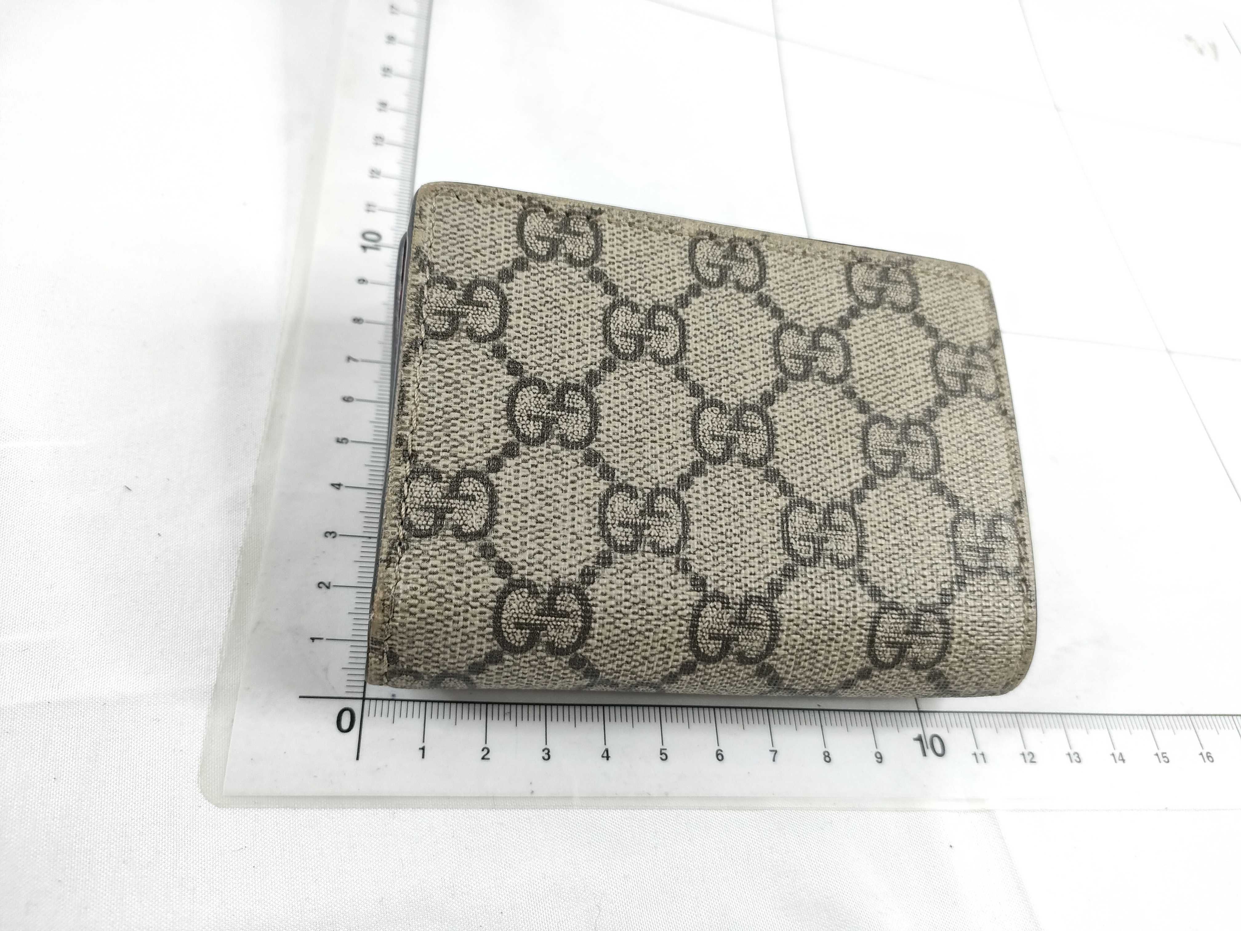 GG Supreme Cherry Compact Wallet — view 2
