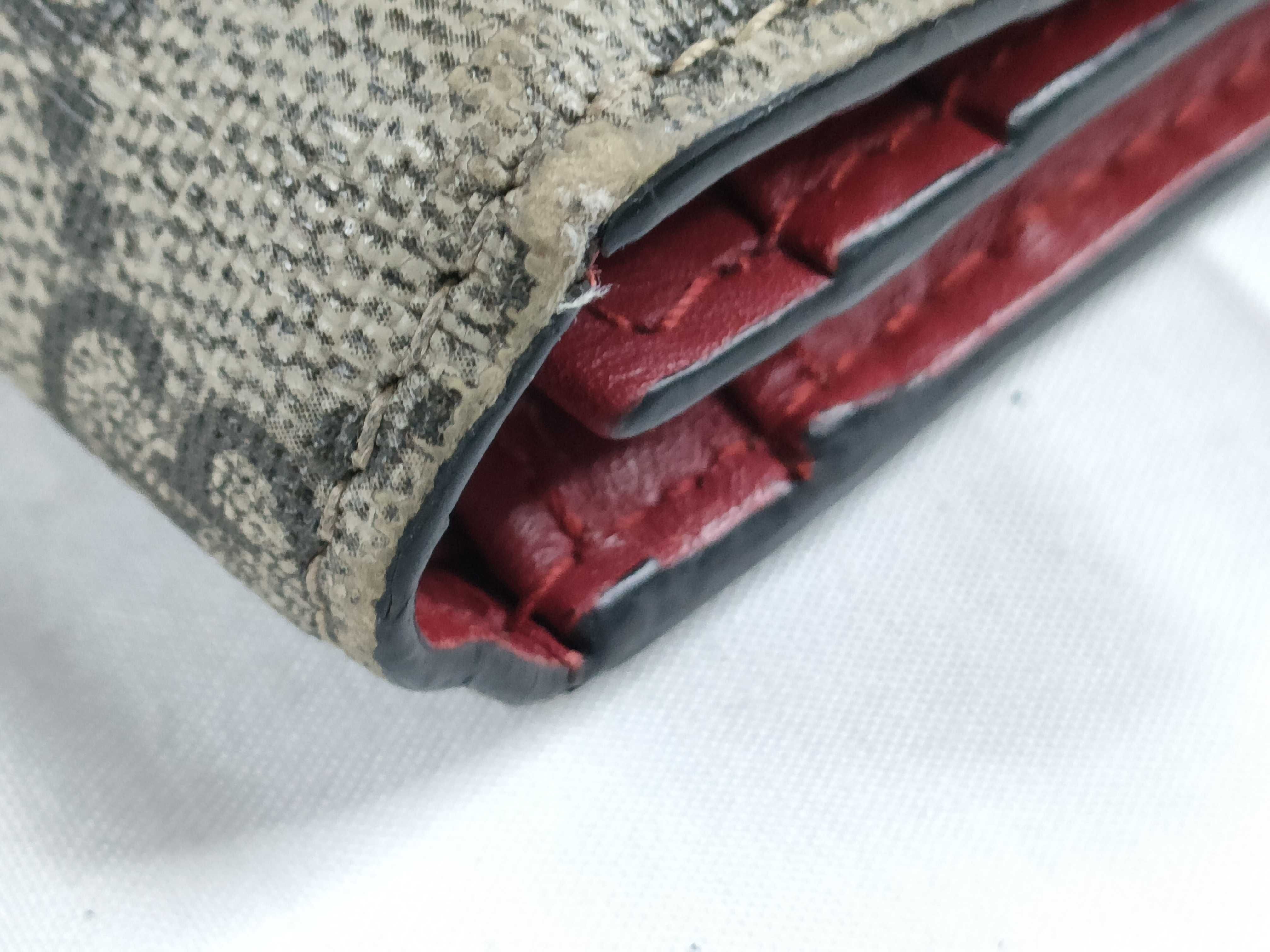 GG Supreme Cherry Compact Wallet — view 4