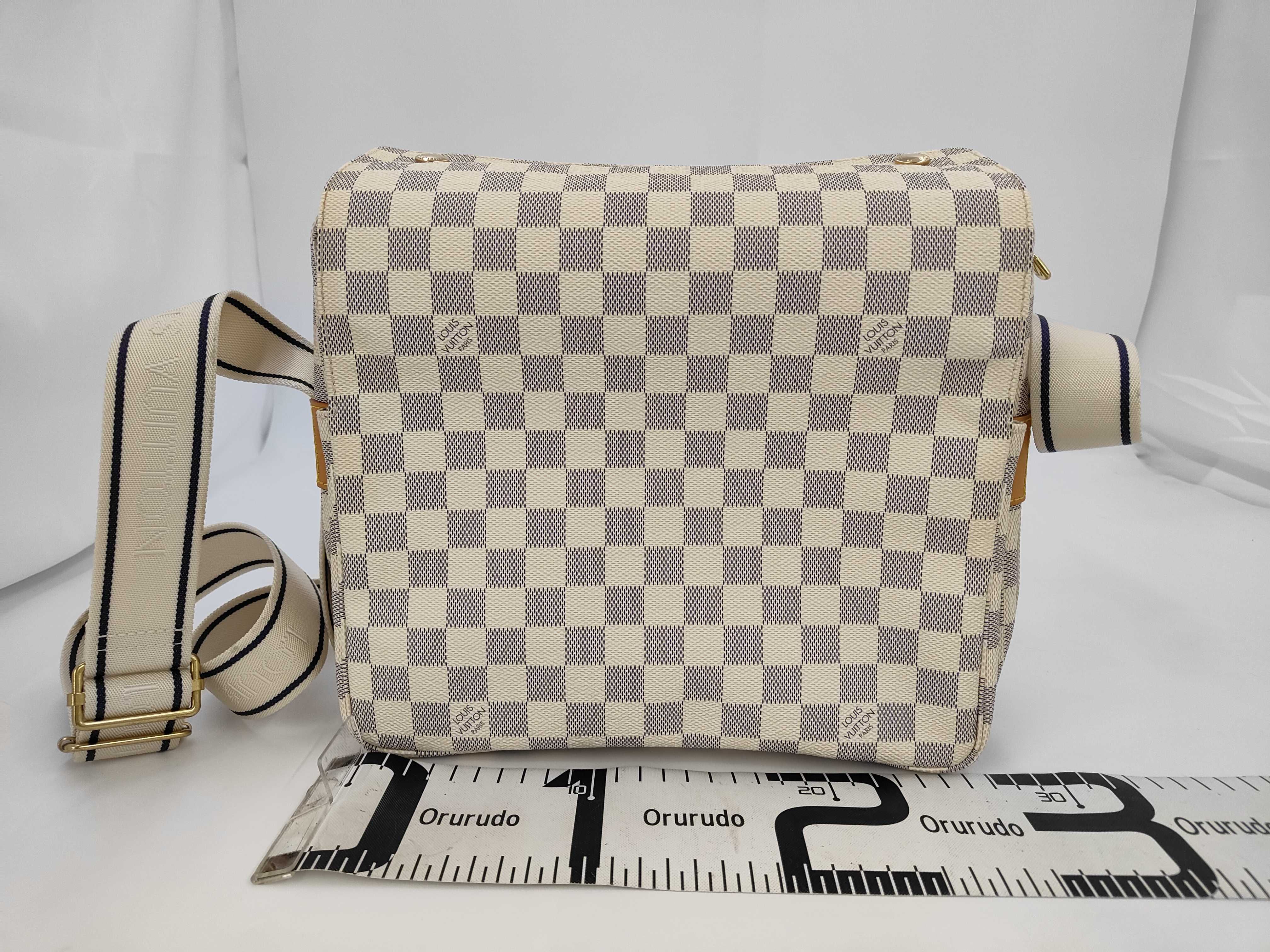 Damier Azur Naviglio N51189 SR2067 Shoulder Bag — view 2