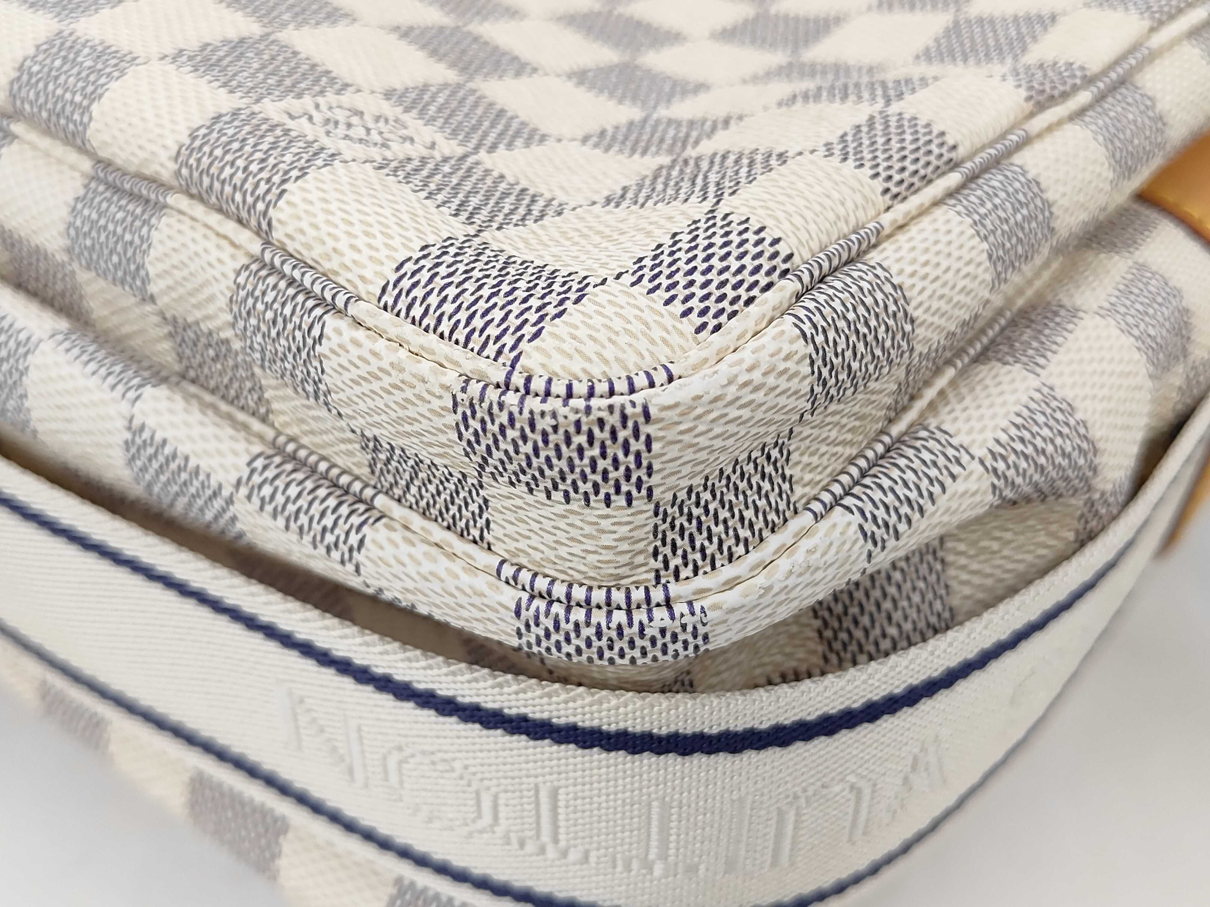 Damier Azur Naviglio N51189 SR2067 Shoulder Bag — view 3