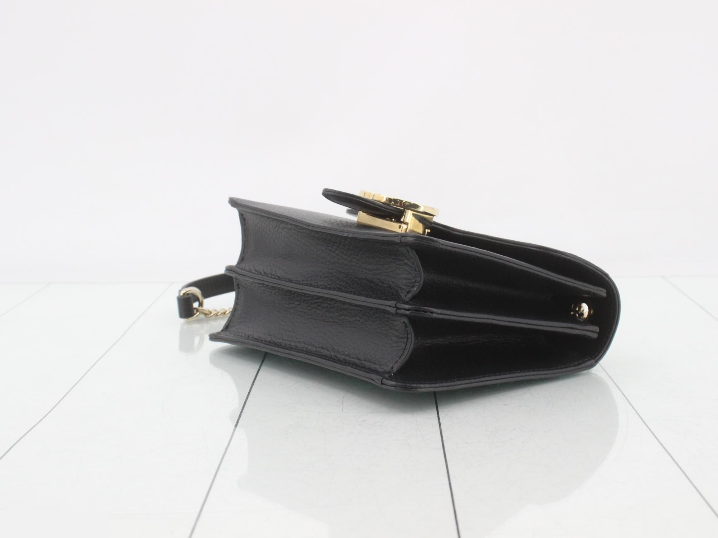 Interlocking G Shoulder Bag, Unused, Stored, Black — view 6