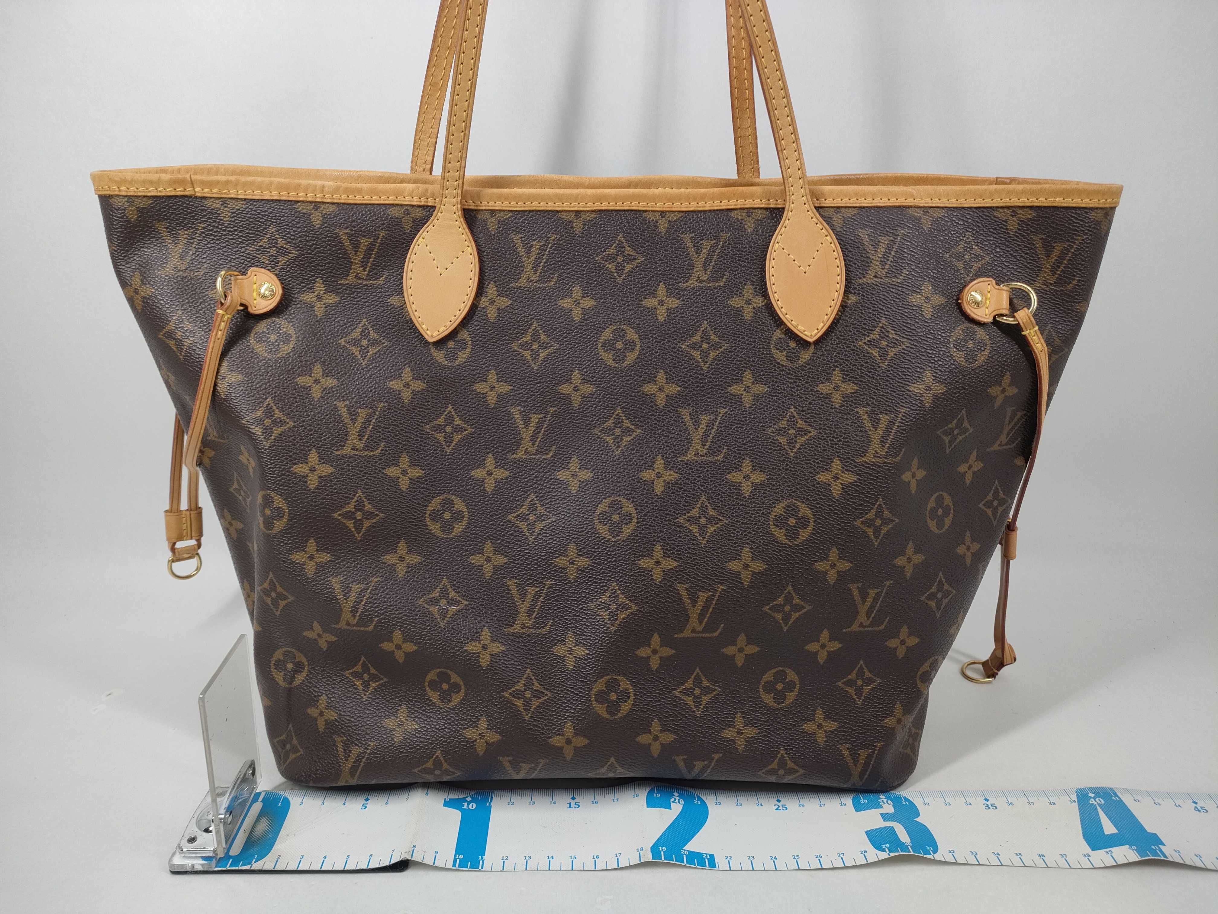 Monogram Neverfull MM New Model Tote Bag (without pouch) — view 2