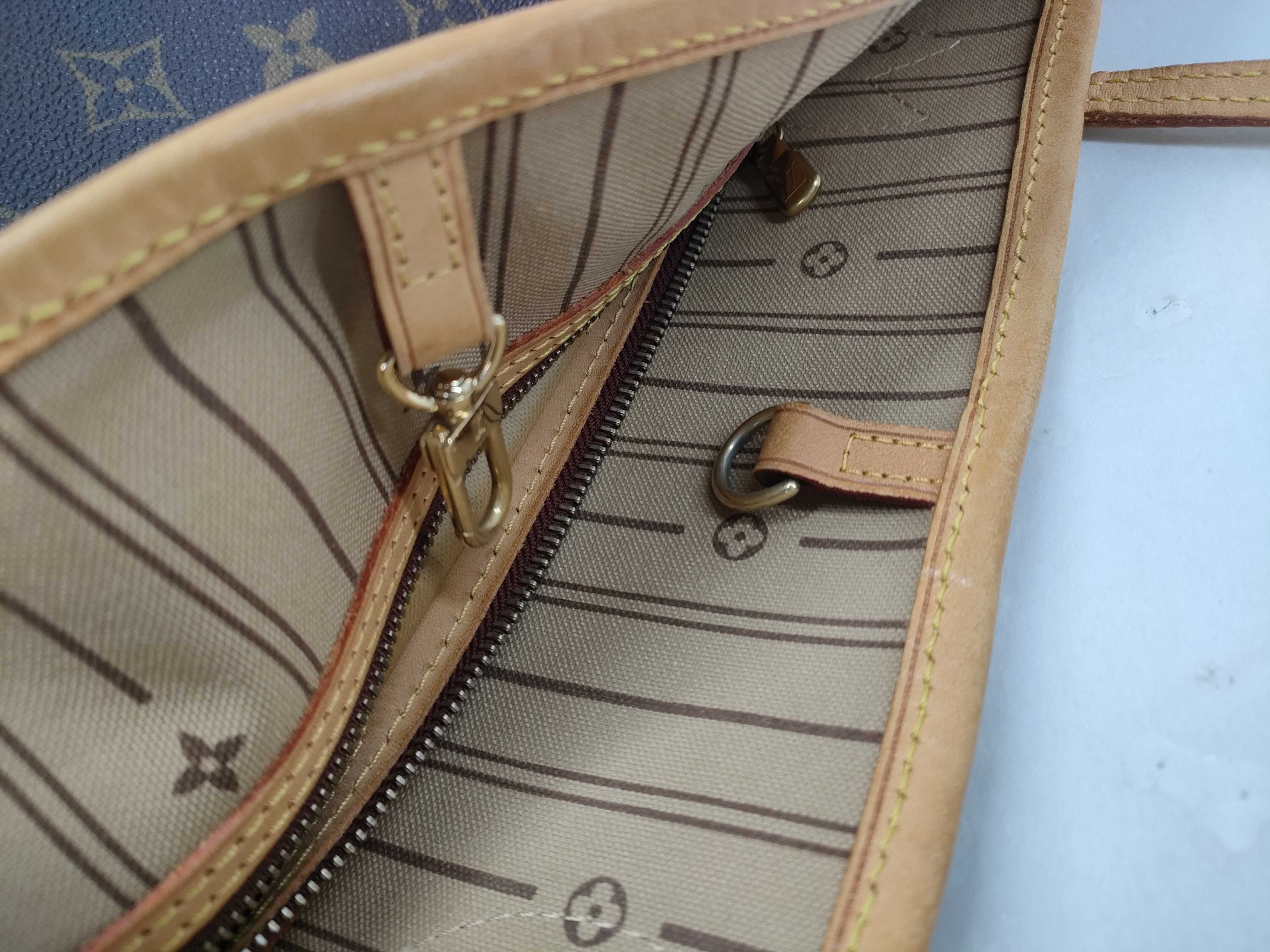 Monogram Neverfull MM New Model Tote Bag (without pouch) — view 9