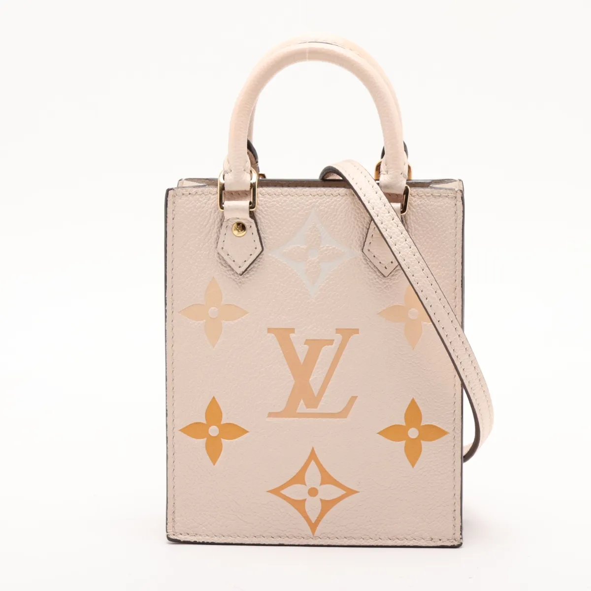 Empreinte Petite Sac Plat M80449 Beige (RFID detected)