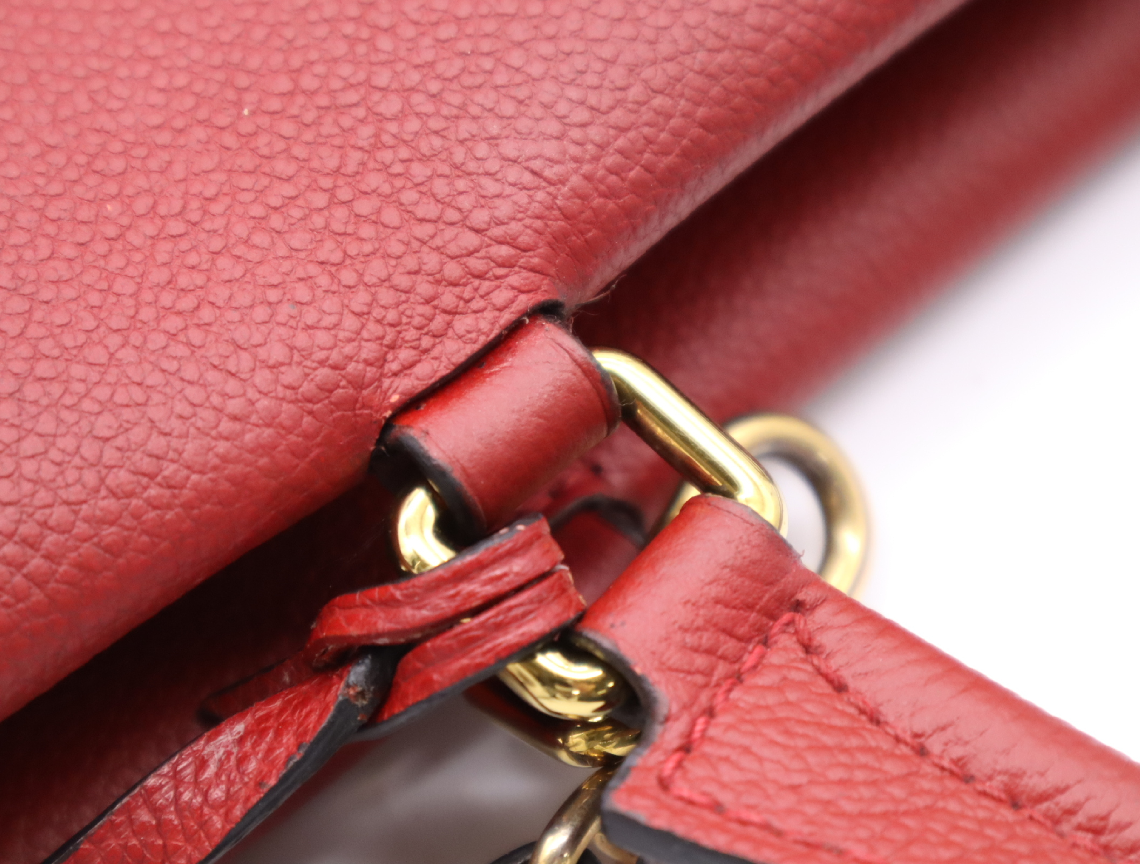 M41738 Monogram Venus Cerise Handbag with Shoulder Strap, Padlock, 2 Keys, and Clochette — view 9