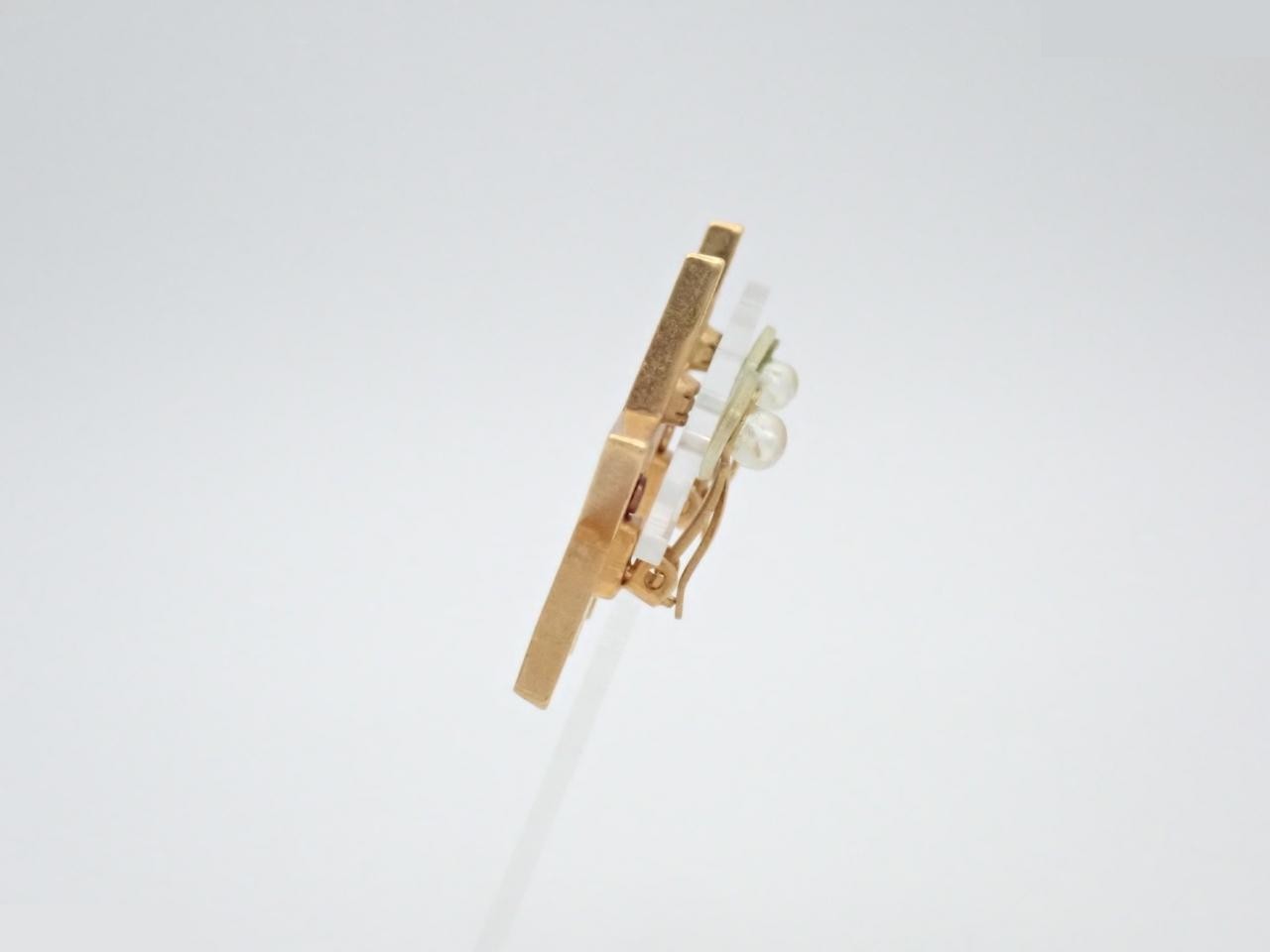 Coco Mark Star Earrings 01P — view 3