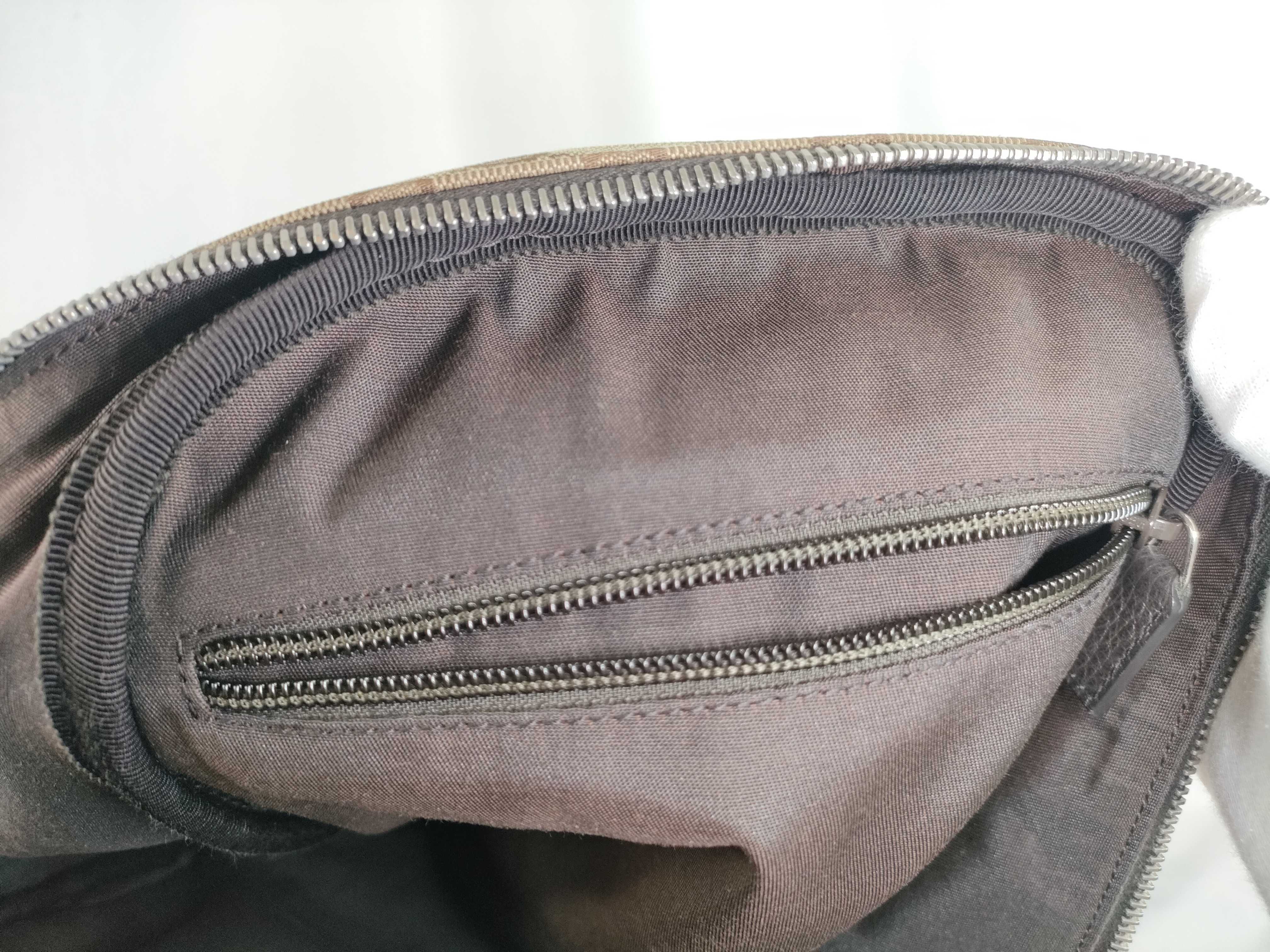 GG Canvas Guccissima Ebony Monogram Canvas Medium Rucksack — view 15