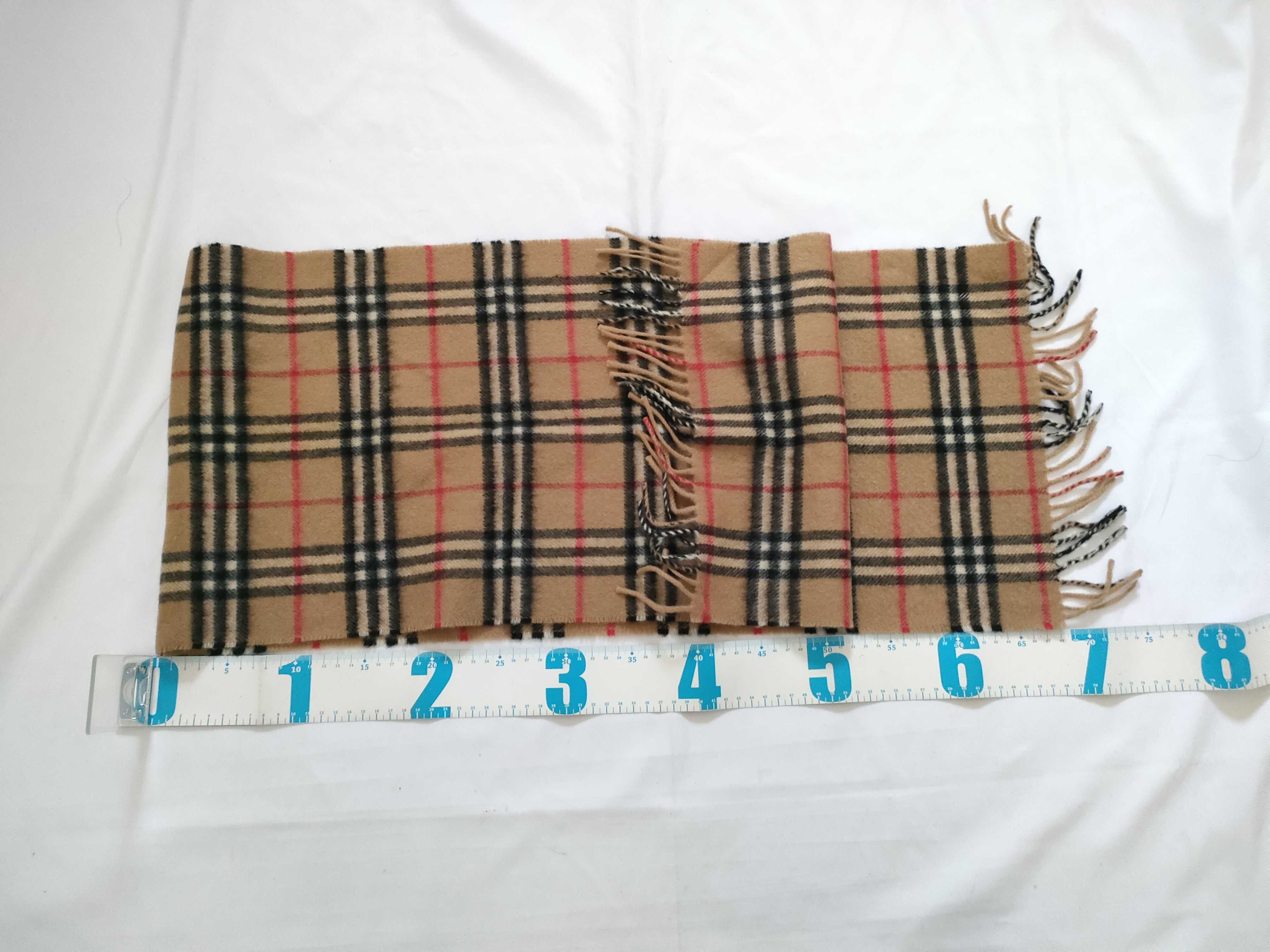 Nova Check Scarf, Beige, Other Accessories — view 2