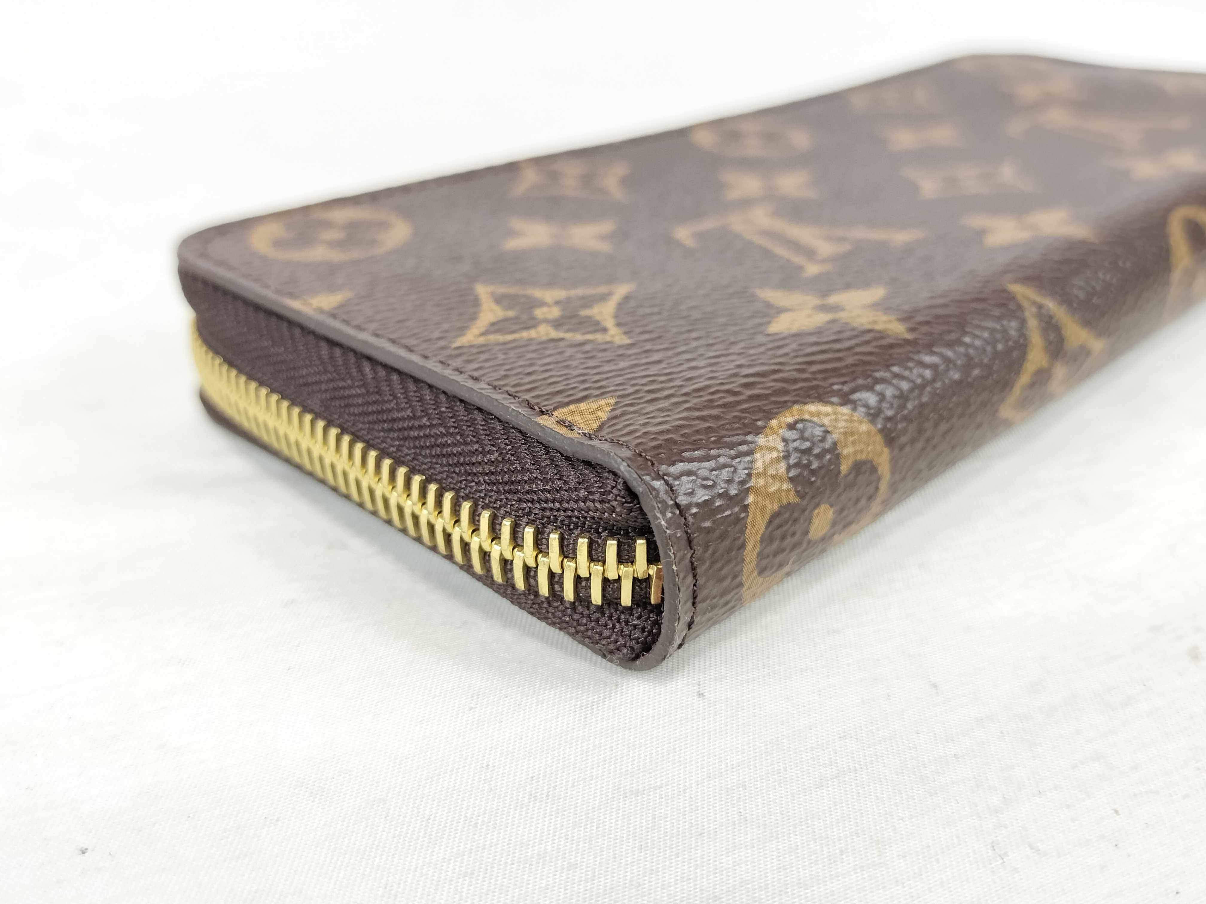Monogram Louis Vuitton M60742 Portefeuille Clemence Wallet — view 4