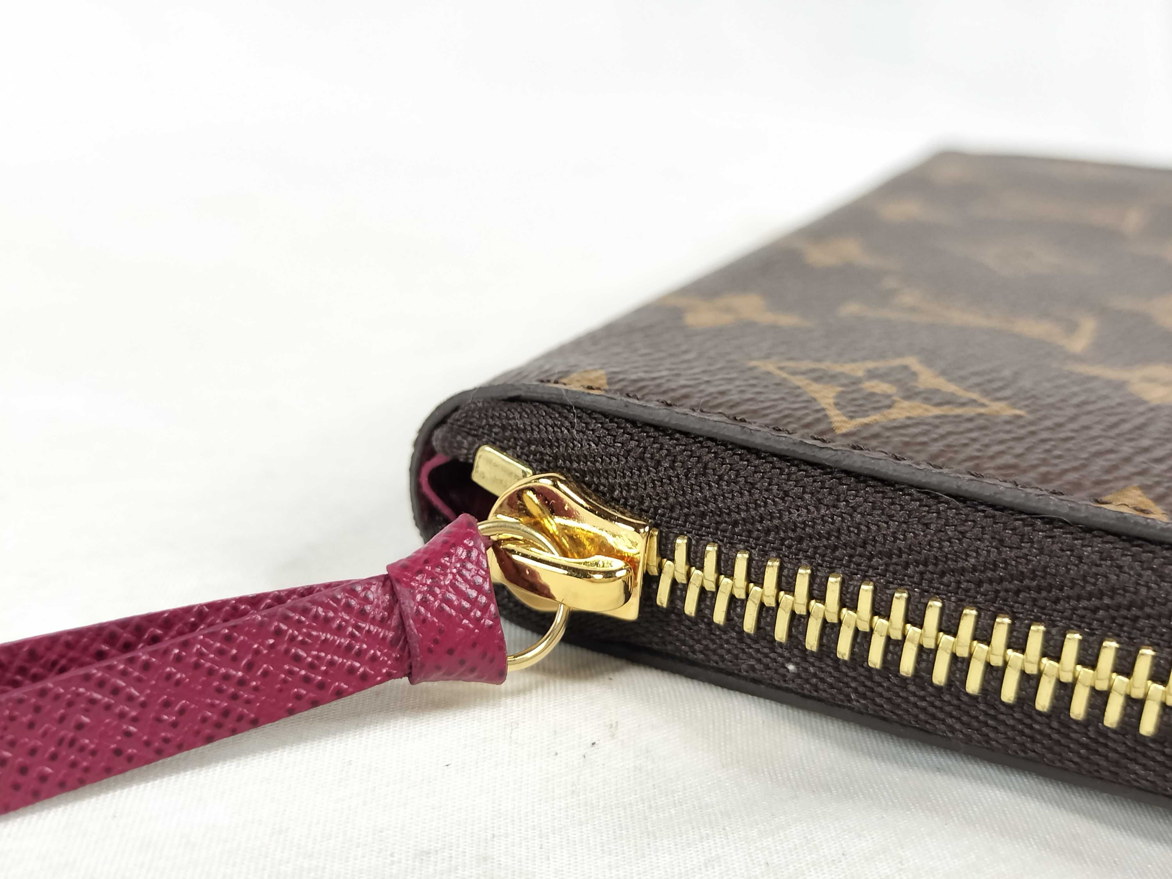 Monogram Louis Vuitton M60742 Portefeuille Clemence Wallet — view 7
