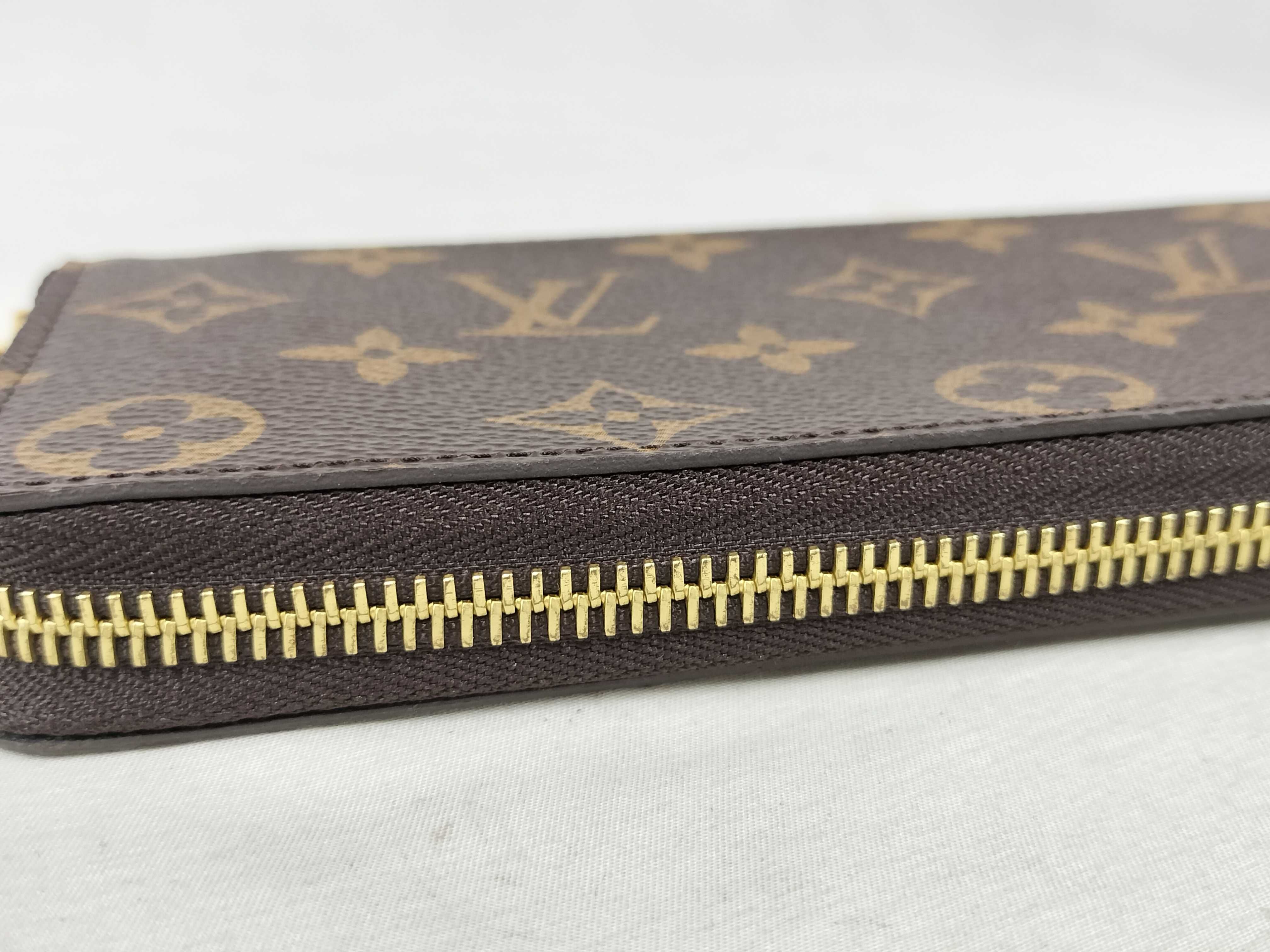 Monogram Louis Vuitton M60742 Portefeuille Clemence Wallet — view 8