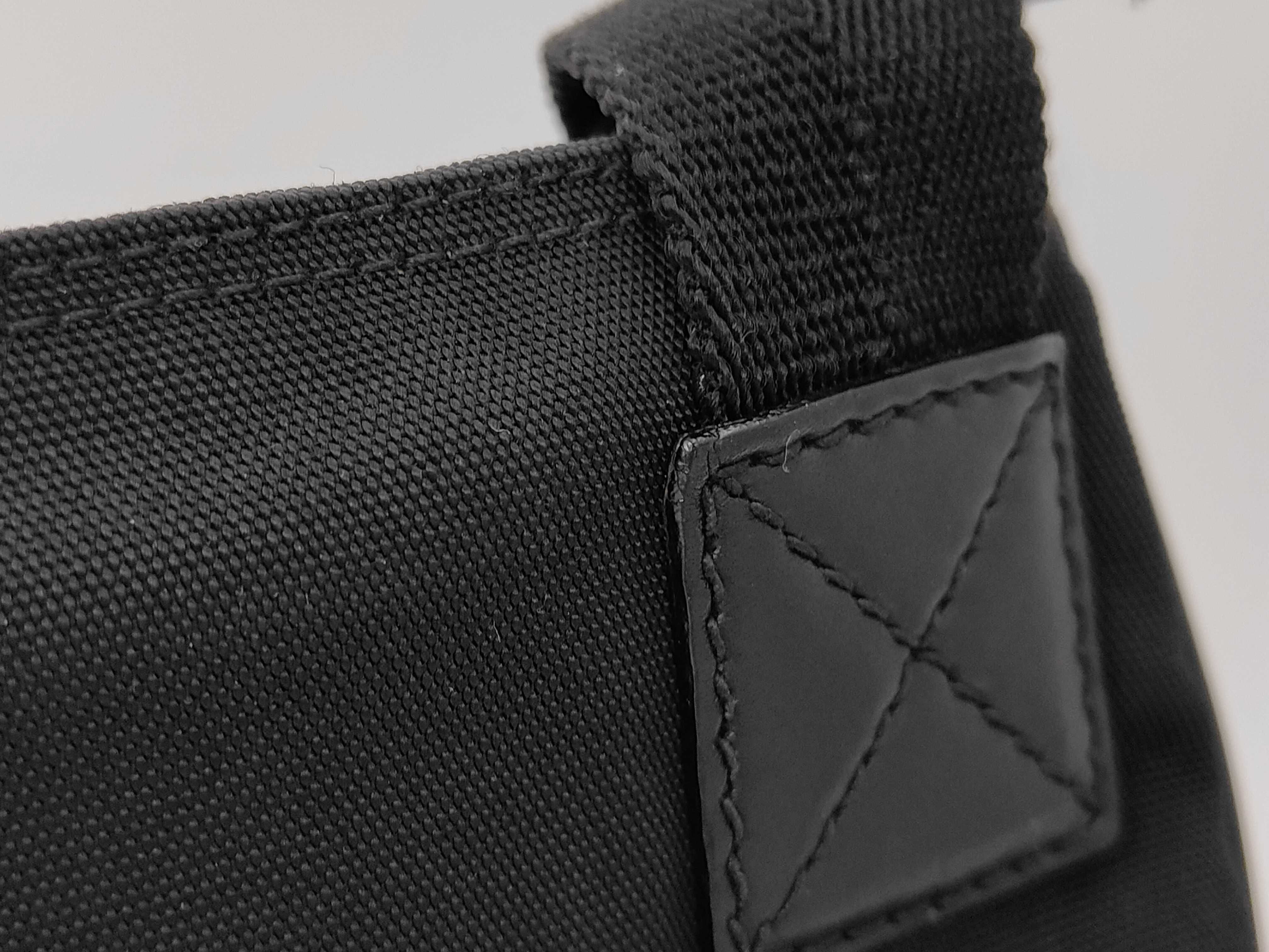 Shoulder Bag, Nylon, Black, 141198 — view 3