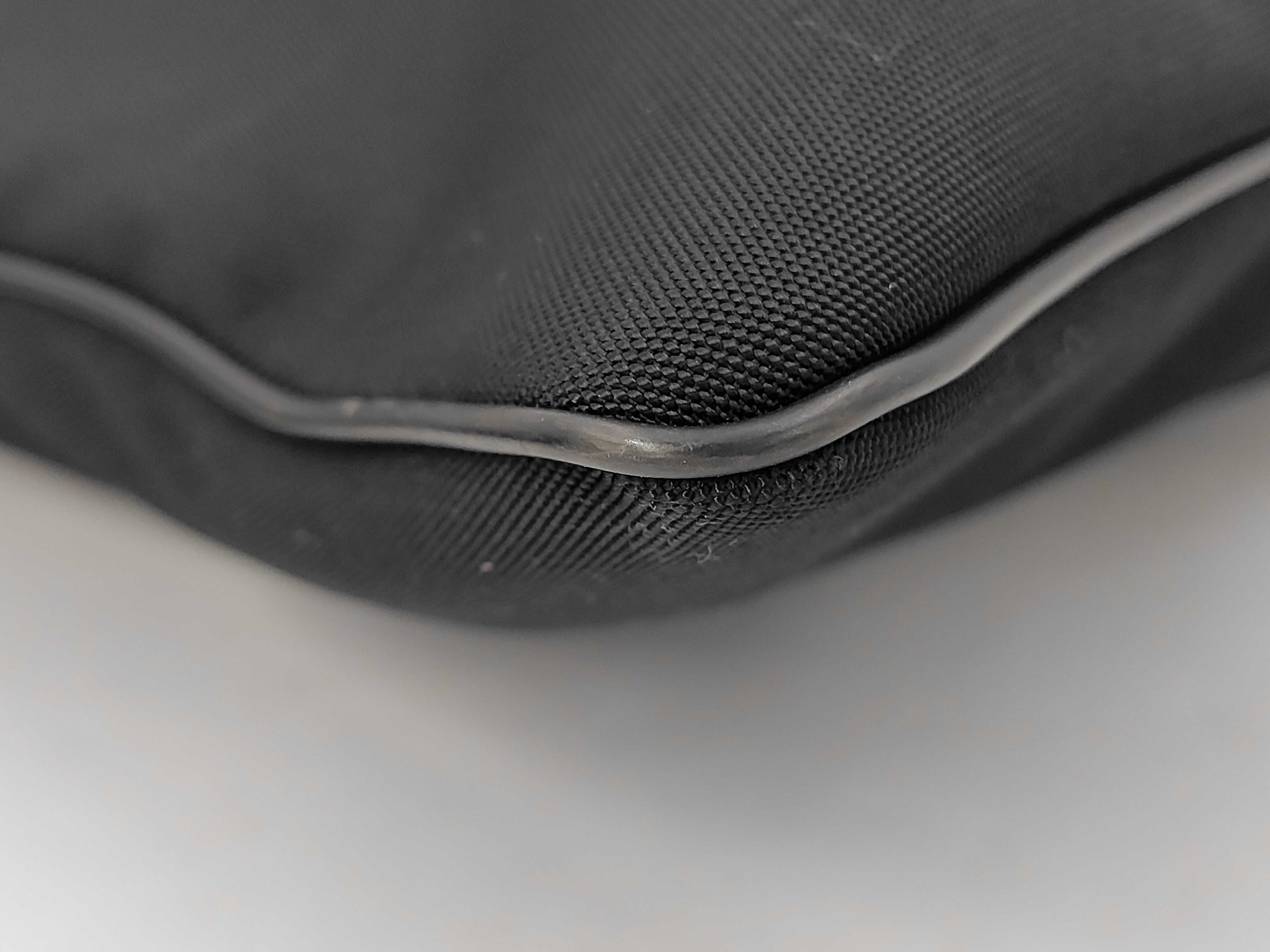 Shoulder Bag, Nylon, Black, 141198 — view 6