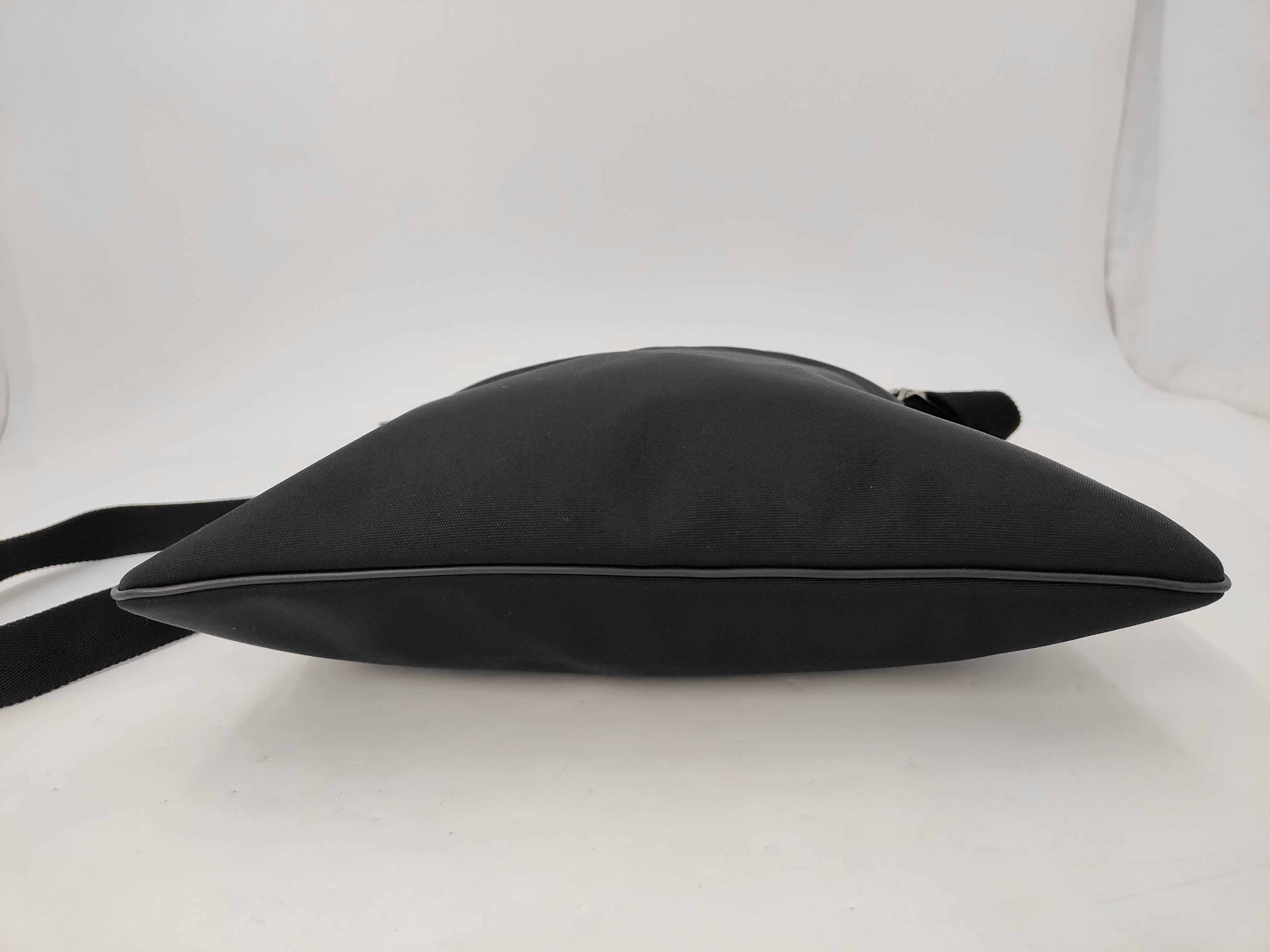 Shoulder Bag, Nylon, Black, 141198 — view 7