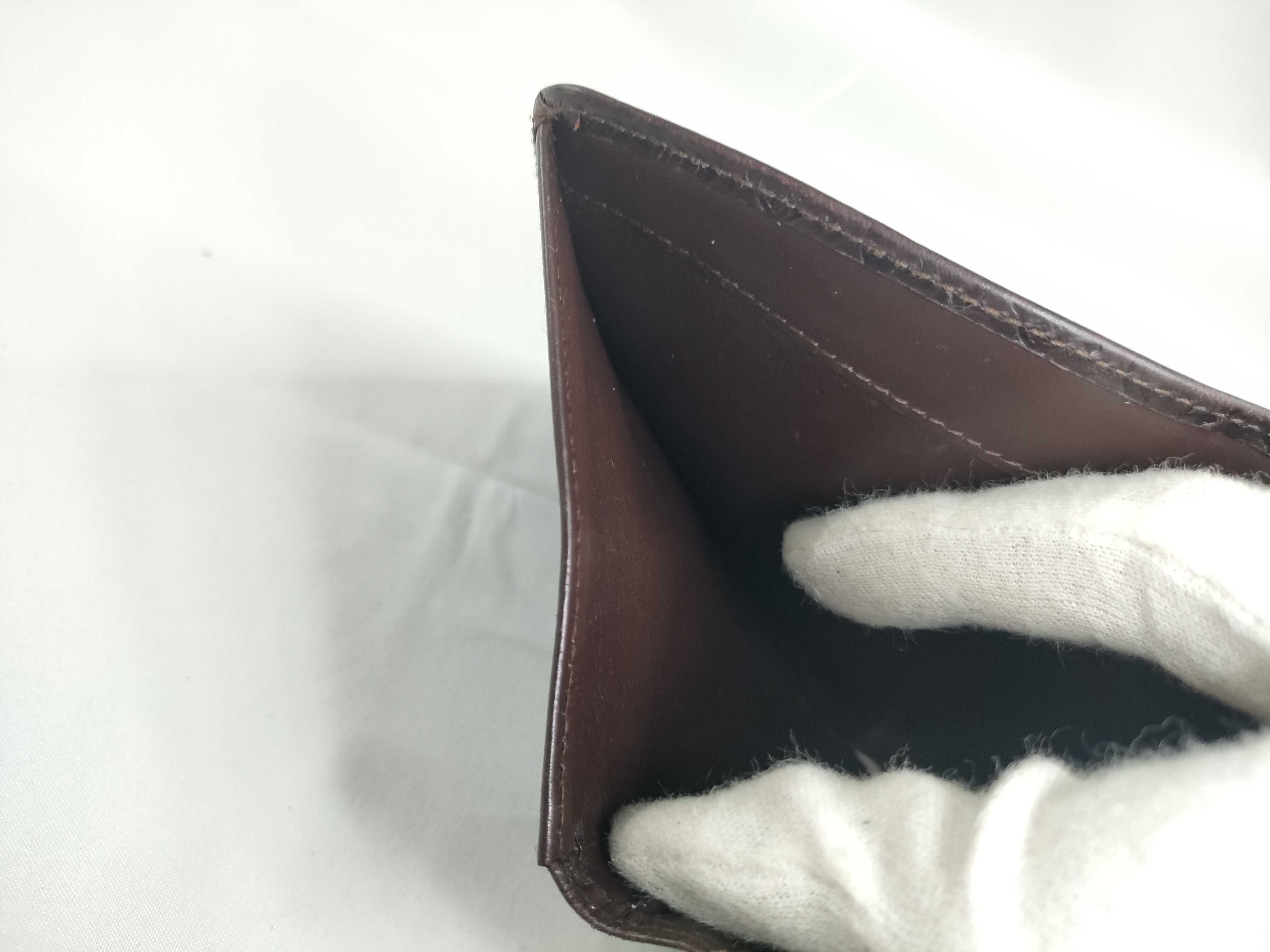 Macadam Leather Double Snap Wallet — view 11