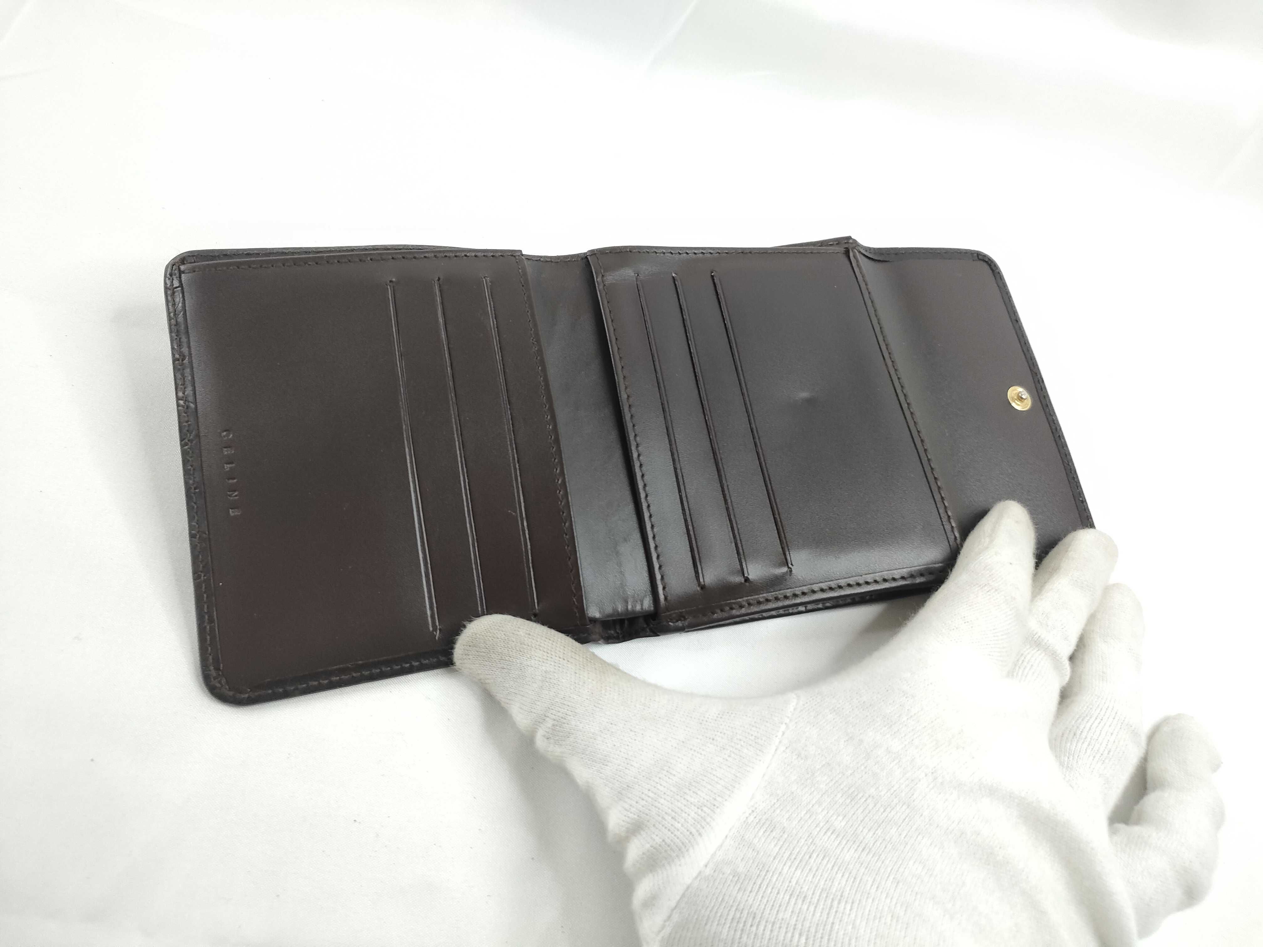 Macadam Leather Double Snap Wallet — view 8