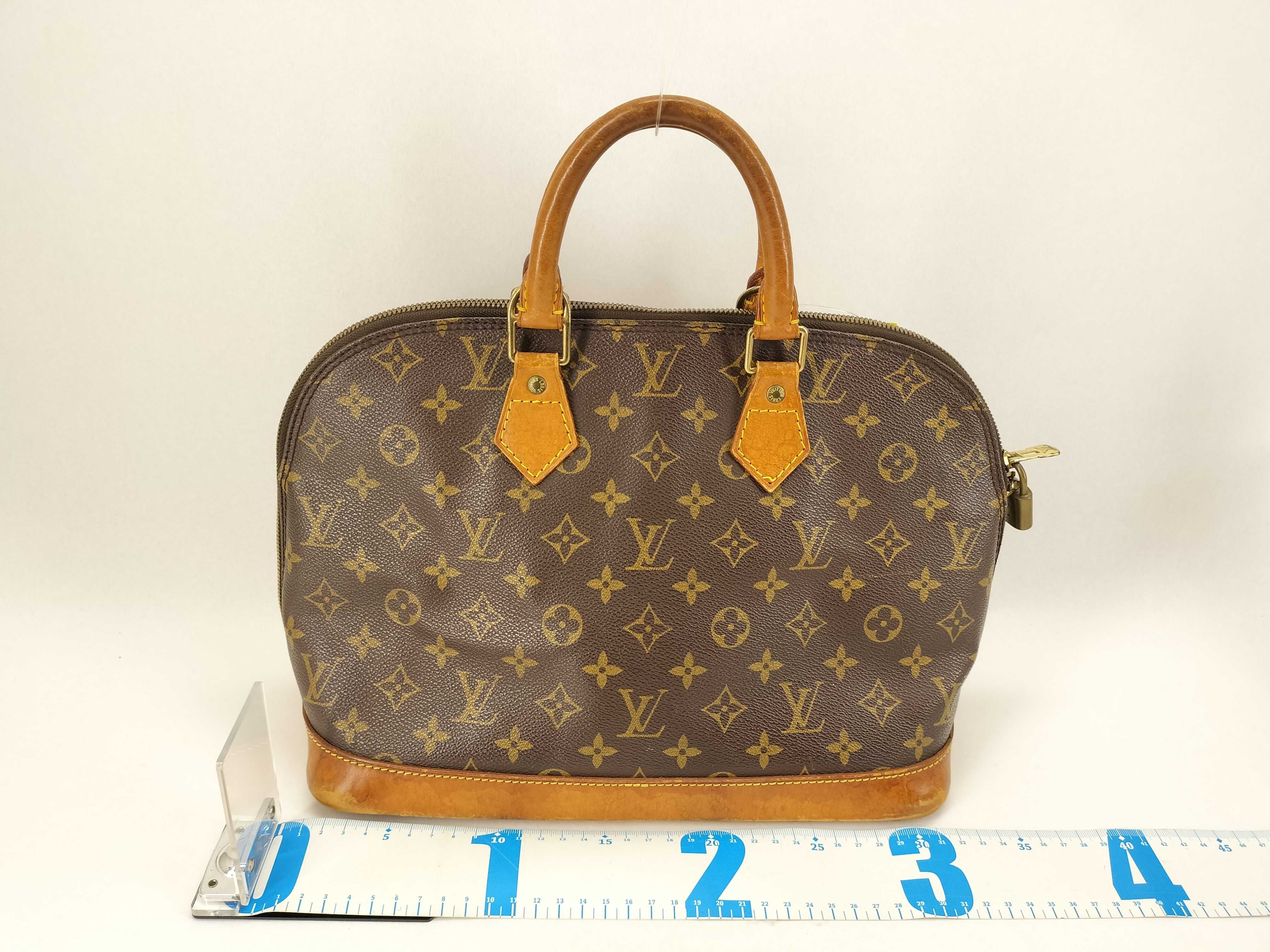 Monogram M51130 Alma Handbag with Padlock — view 2