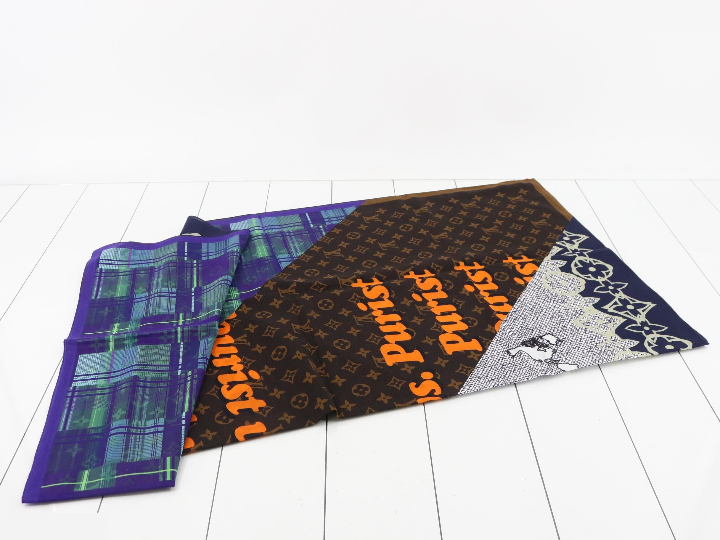 Set of masks, scarves, and collage designs. — view 3
