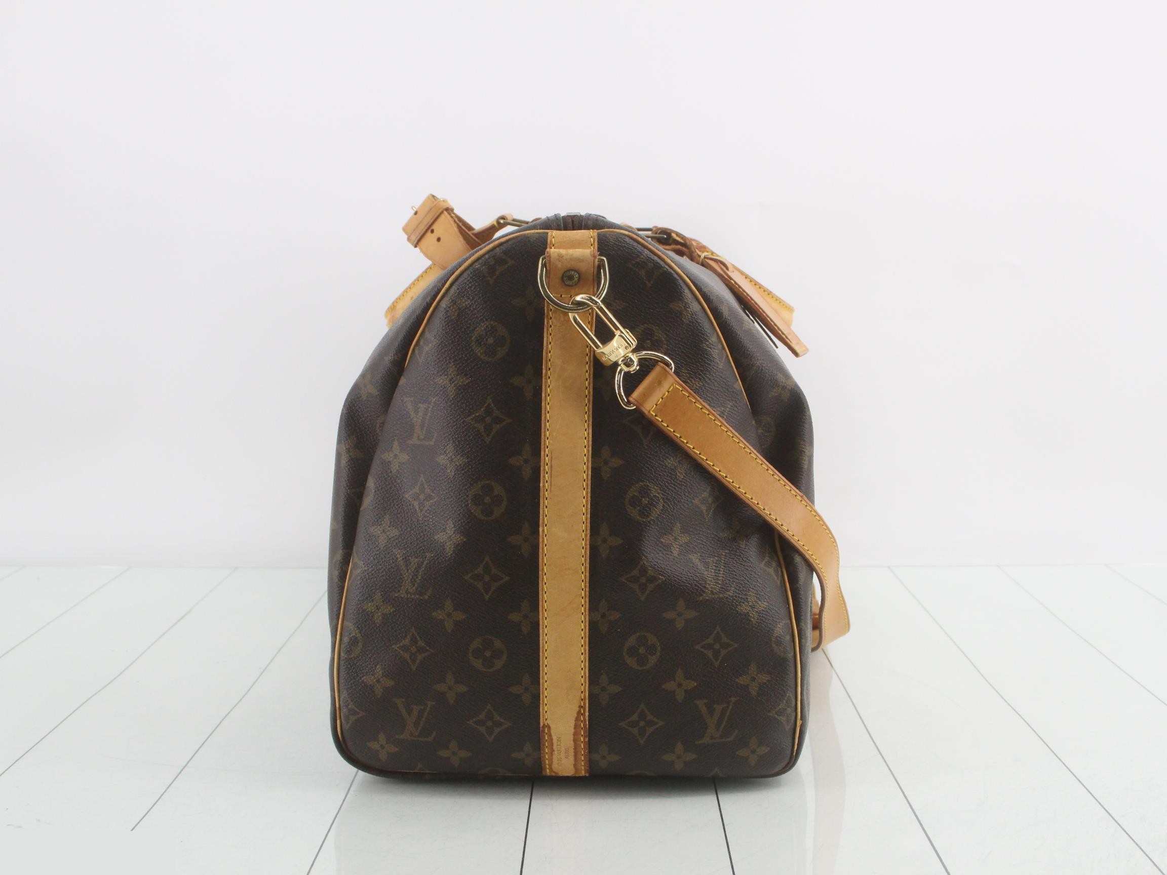 Keepall Bass Monogram Handbag — view 4