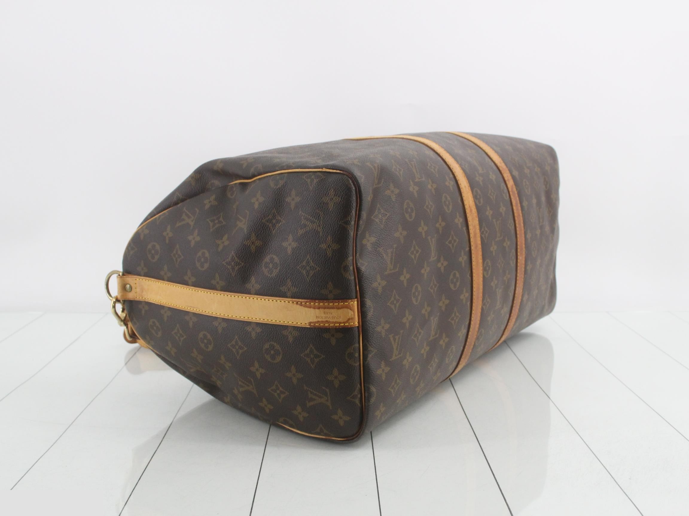Keepall Bass Monogram Handbag — view 5