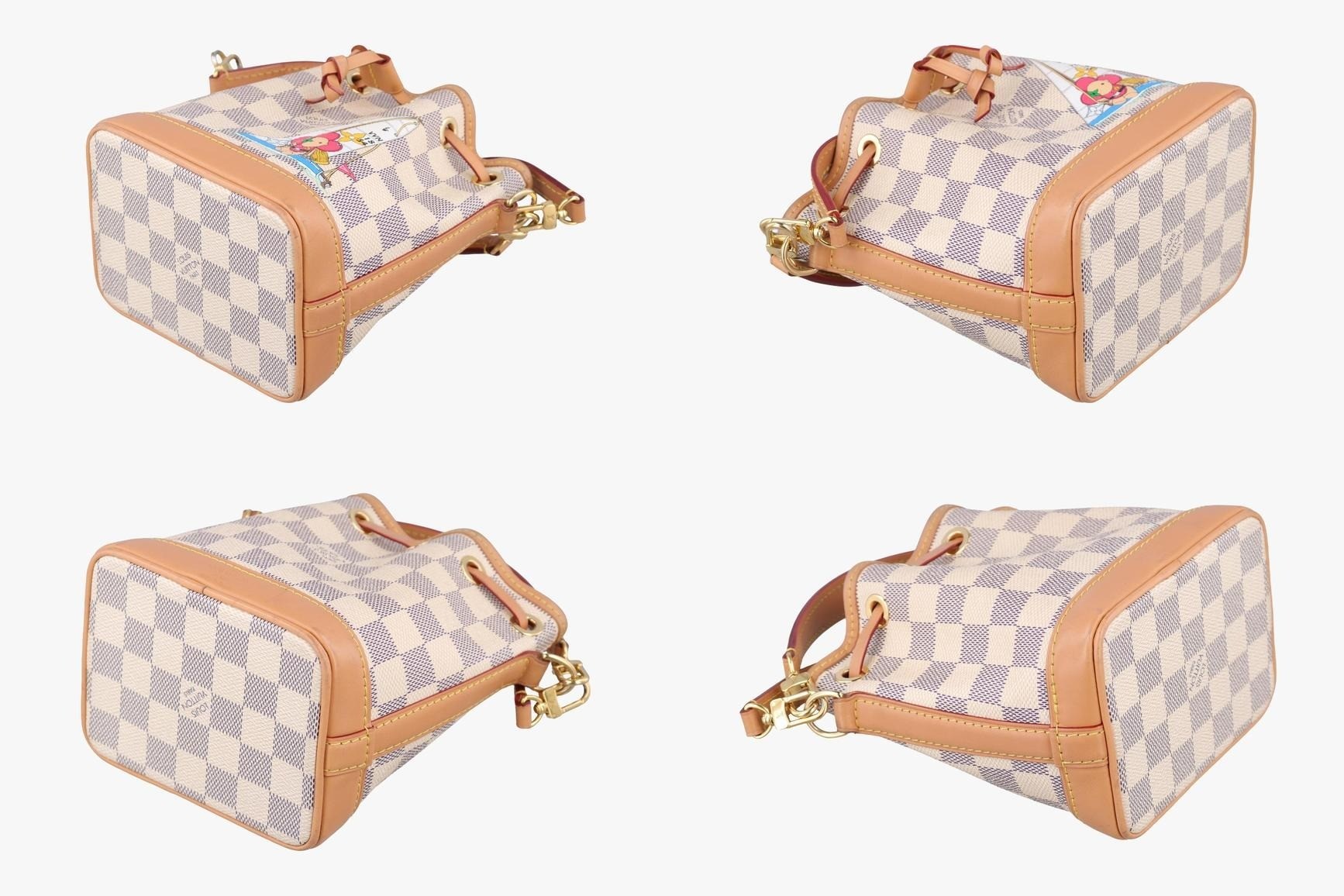 Vivienne Nano Noé PVC Coated Canvas Azure — view 4