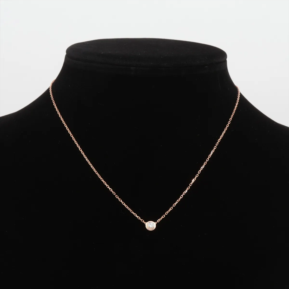 Damour LM Diamond Necklace, 750 (PG), 2.9g, YNA874 — view 5