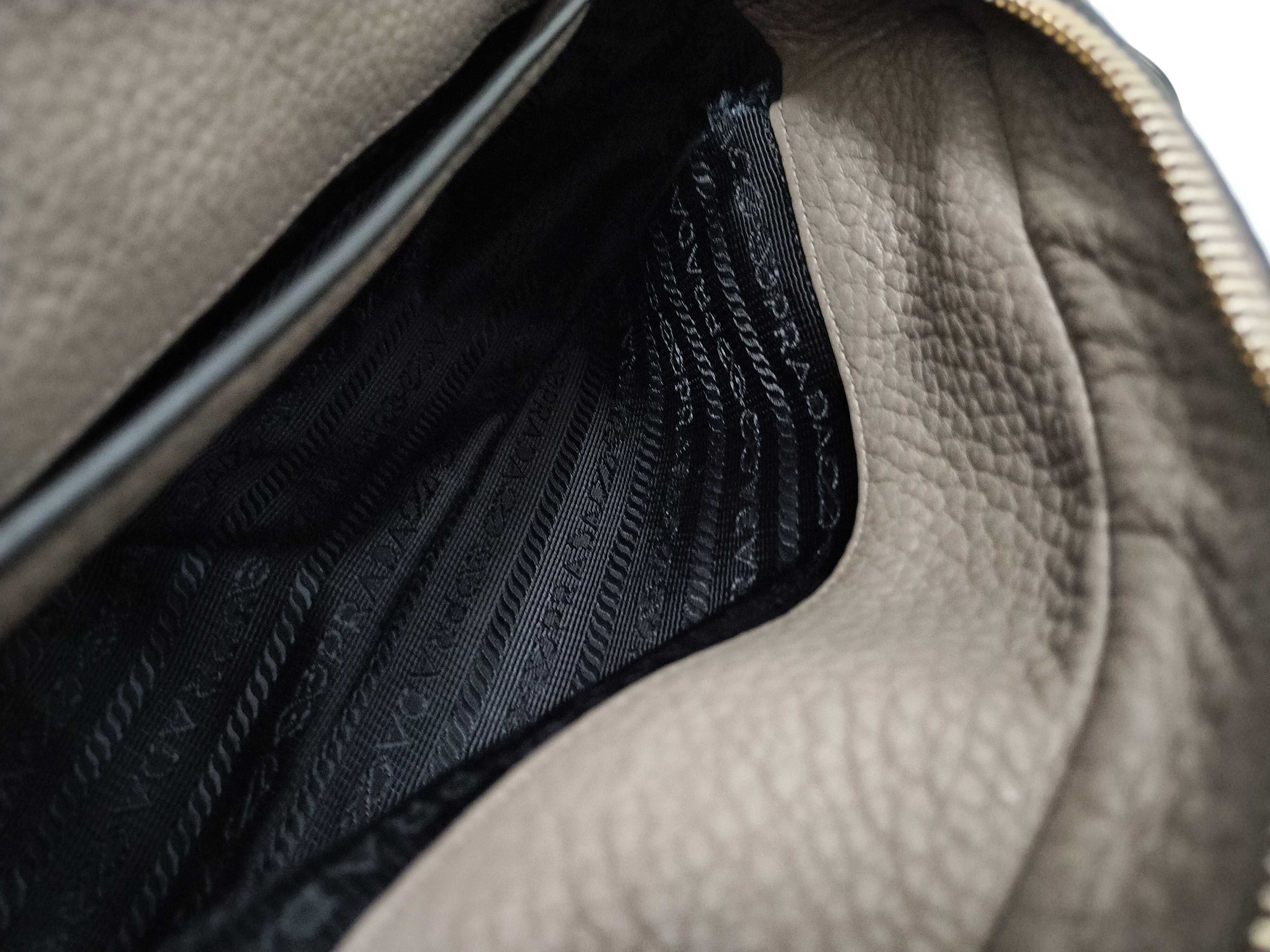 Shoulder Bag Leather Gray Shoulder Bag — view 14
