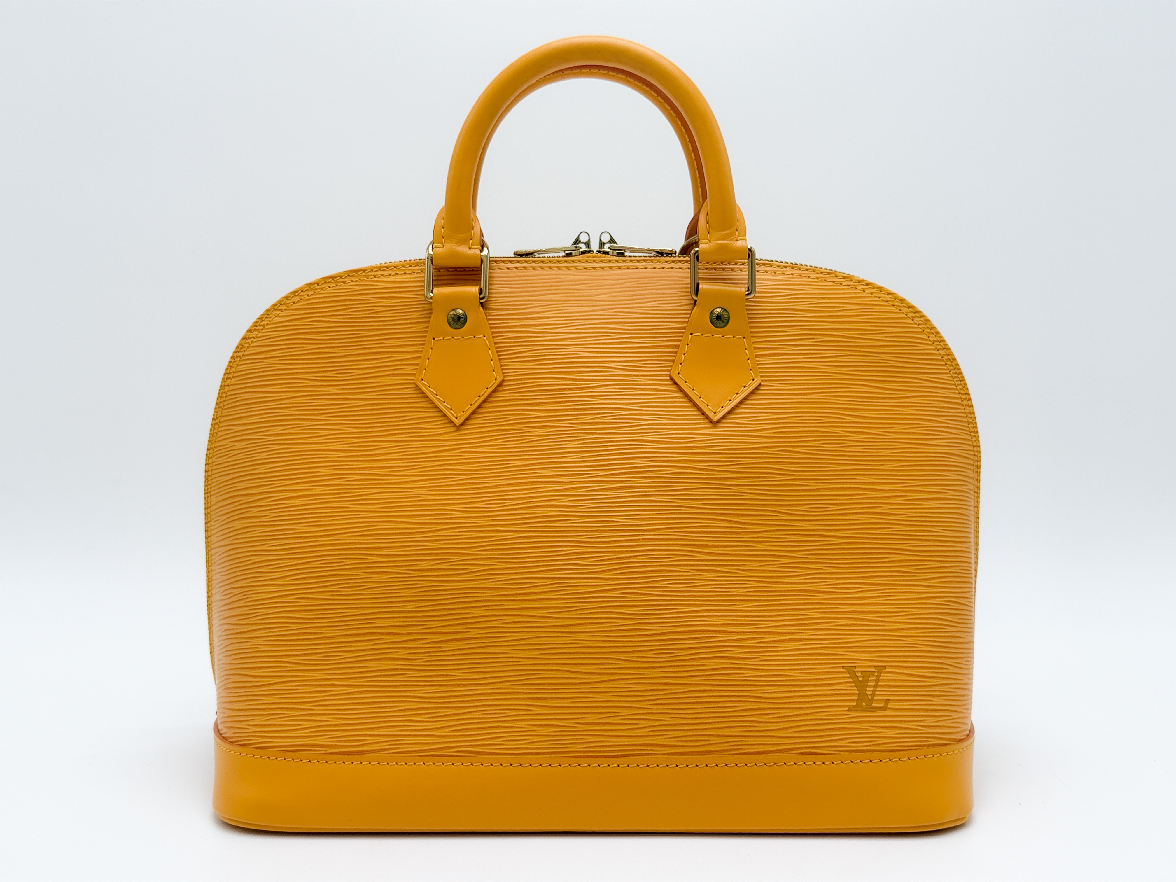 Epi M52149 Alma PM Tassili Yellow Handbag — view 2