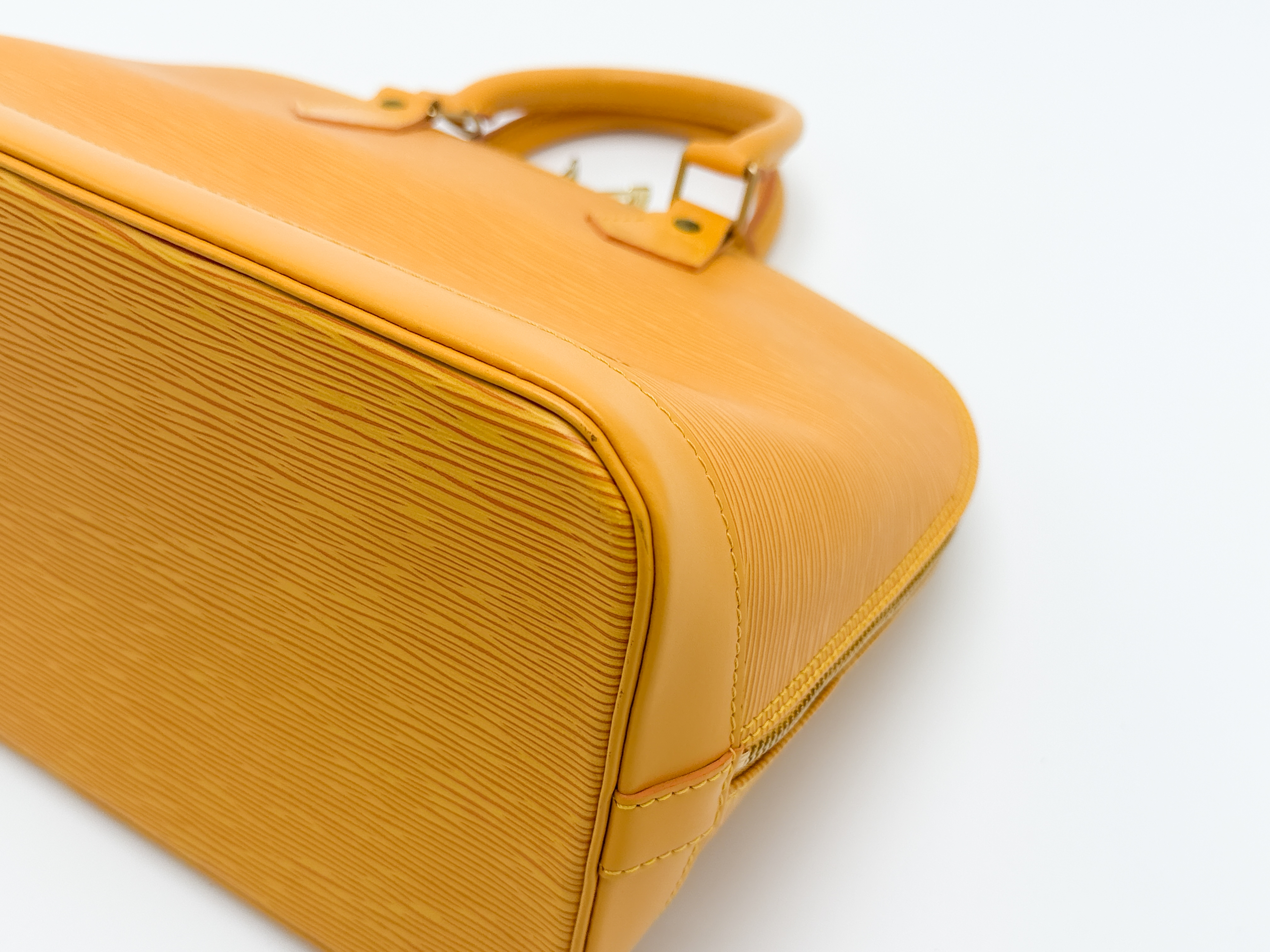 Epi M52149 Alma PM Tassili Yellow Handbag — view 11