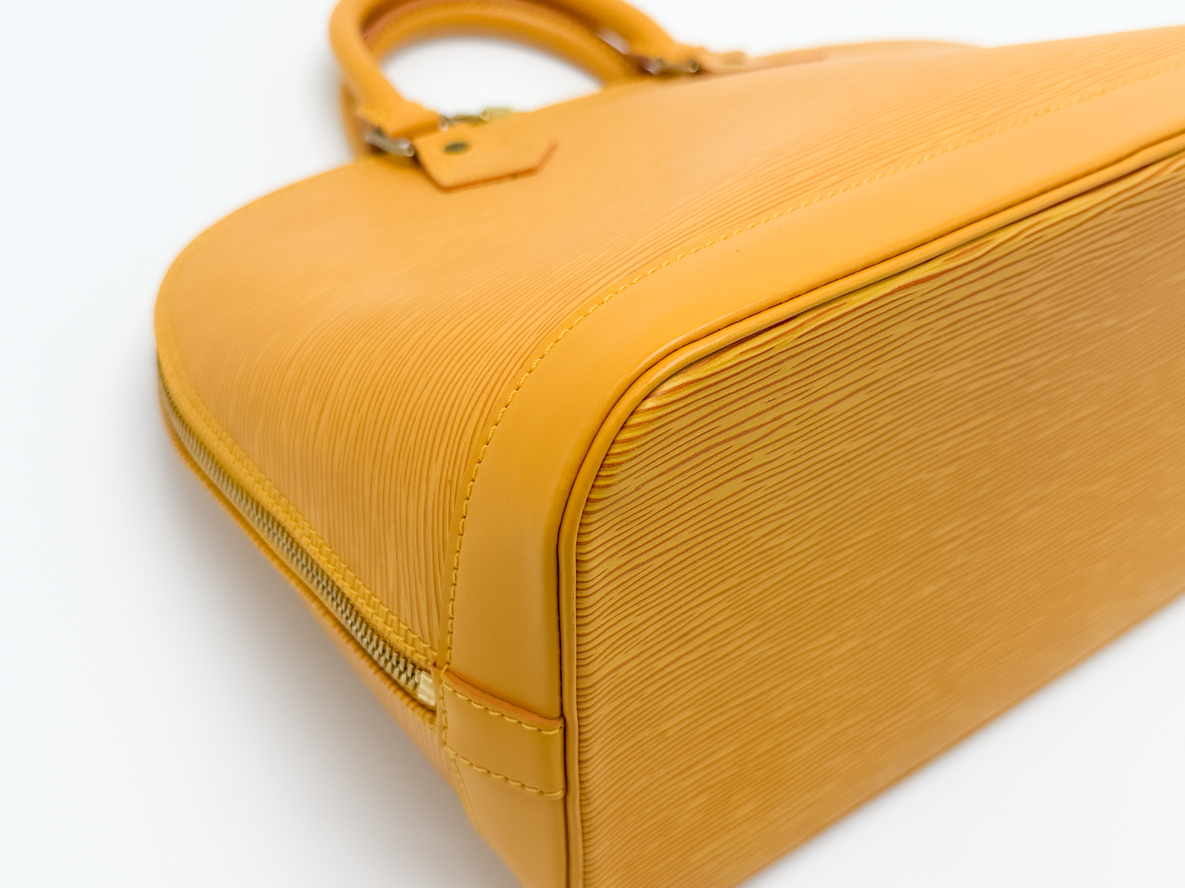 Epi M52149 Alma PM Tassili Yellow Handbag — view 14