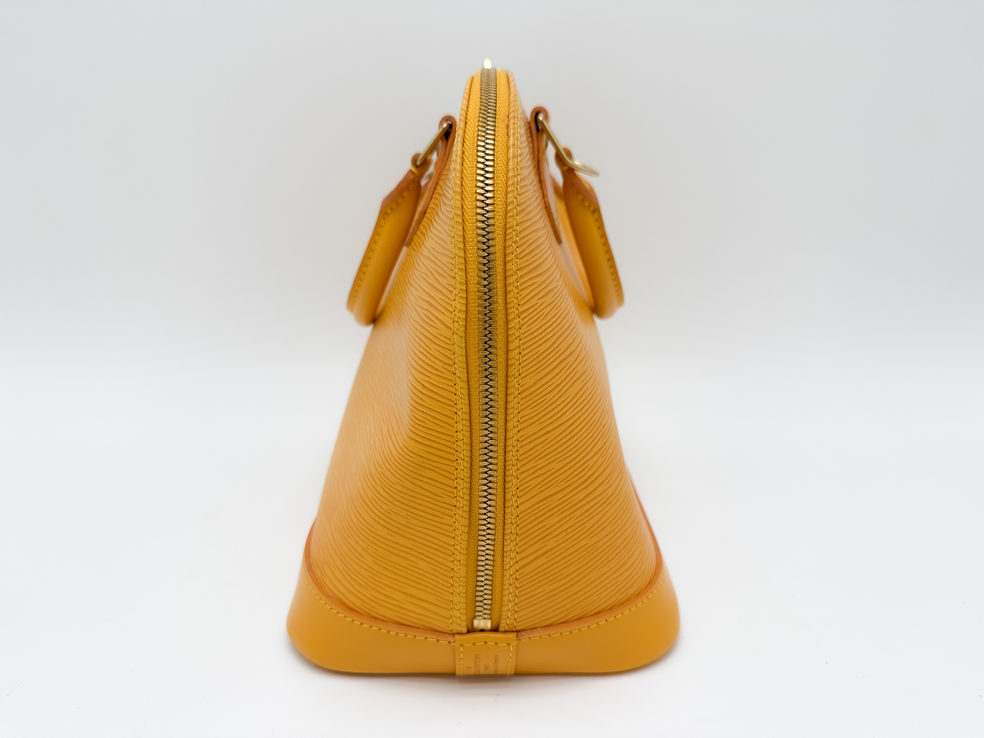 Epi M52149 Alma PM Tassili Yellow Handbag — view 10
