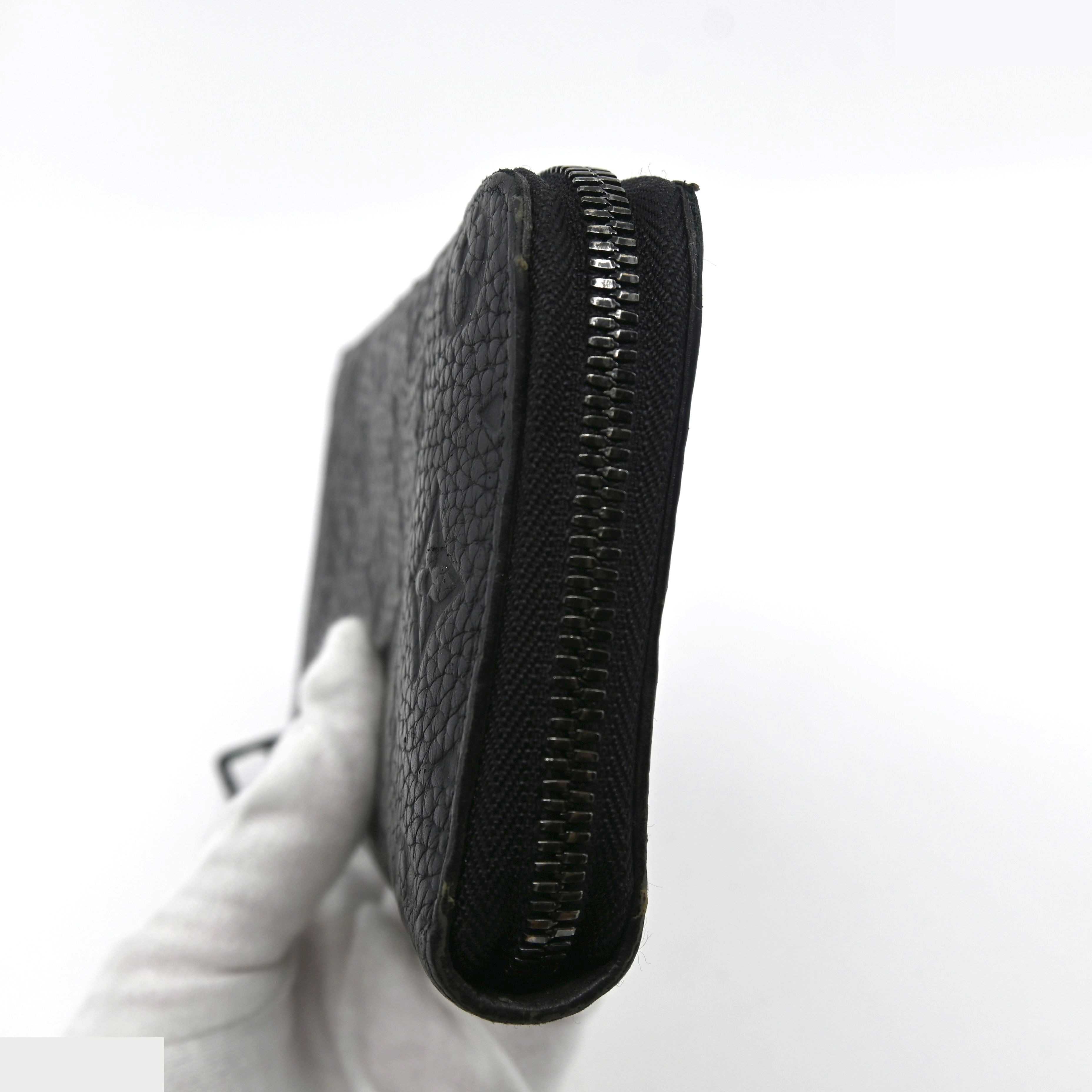 Zippy Wallet Horizontal M11721 Noir Taurillon RFID — view 3