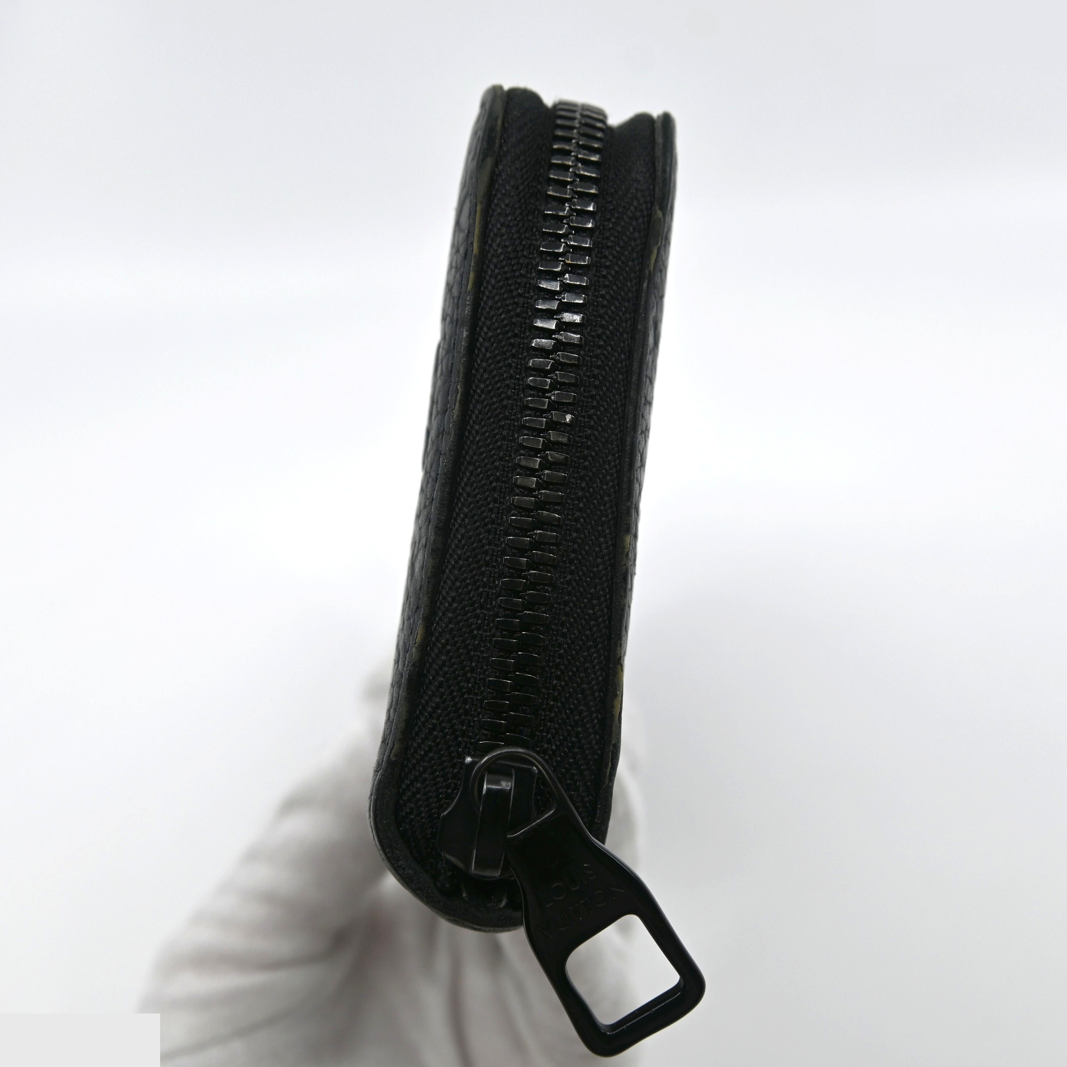 Zippy Wallet Horizontal M11721 Noir Taurillon RFID — view 4