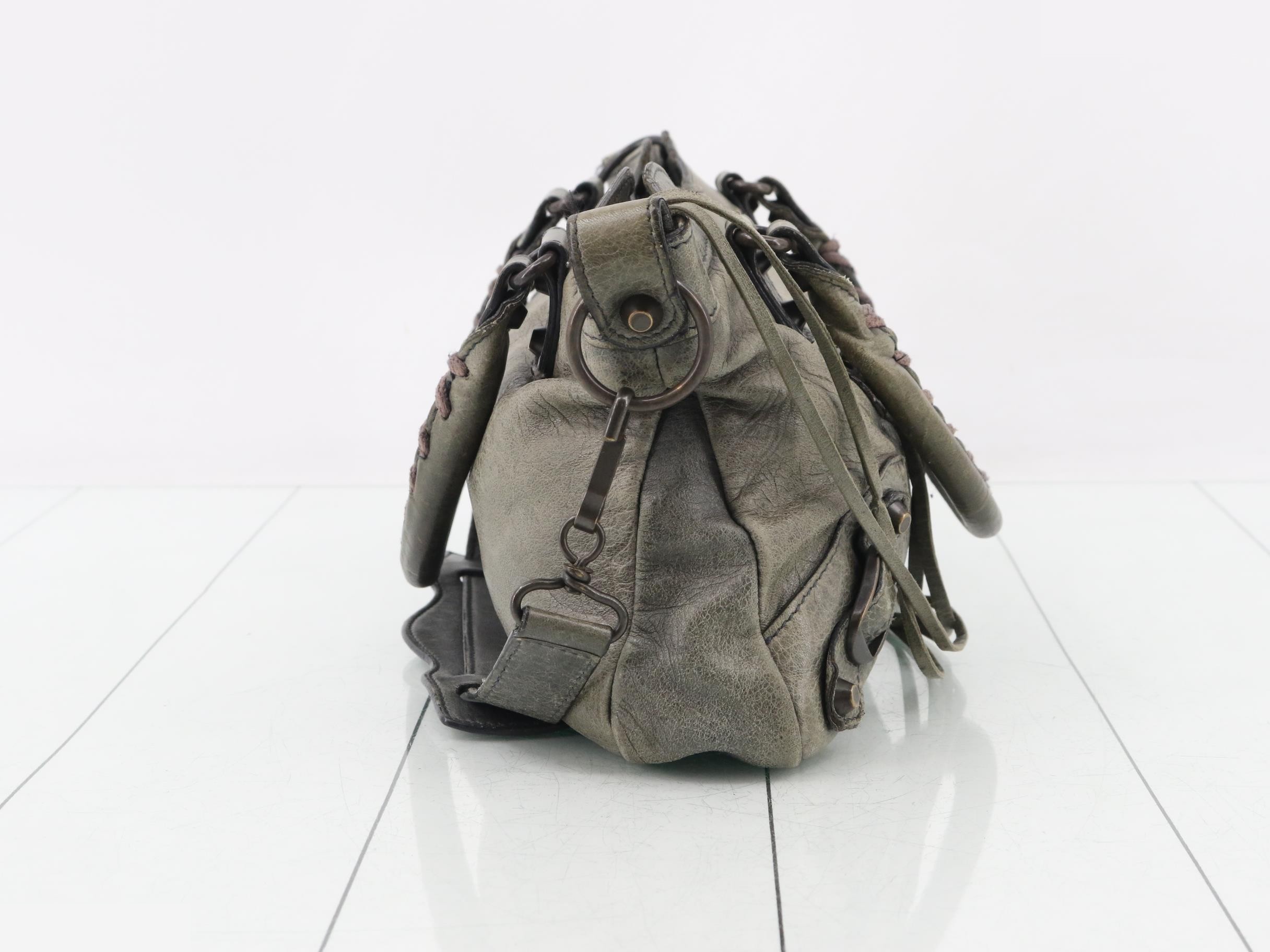 The City 2-Way Bag with Long Strap, Green — view 4